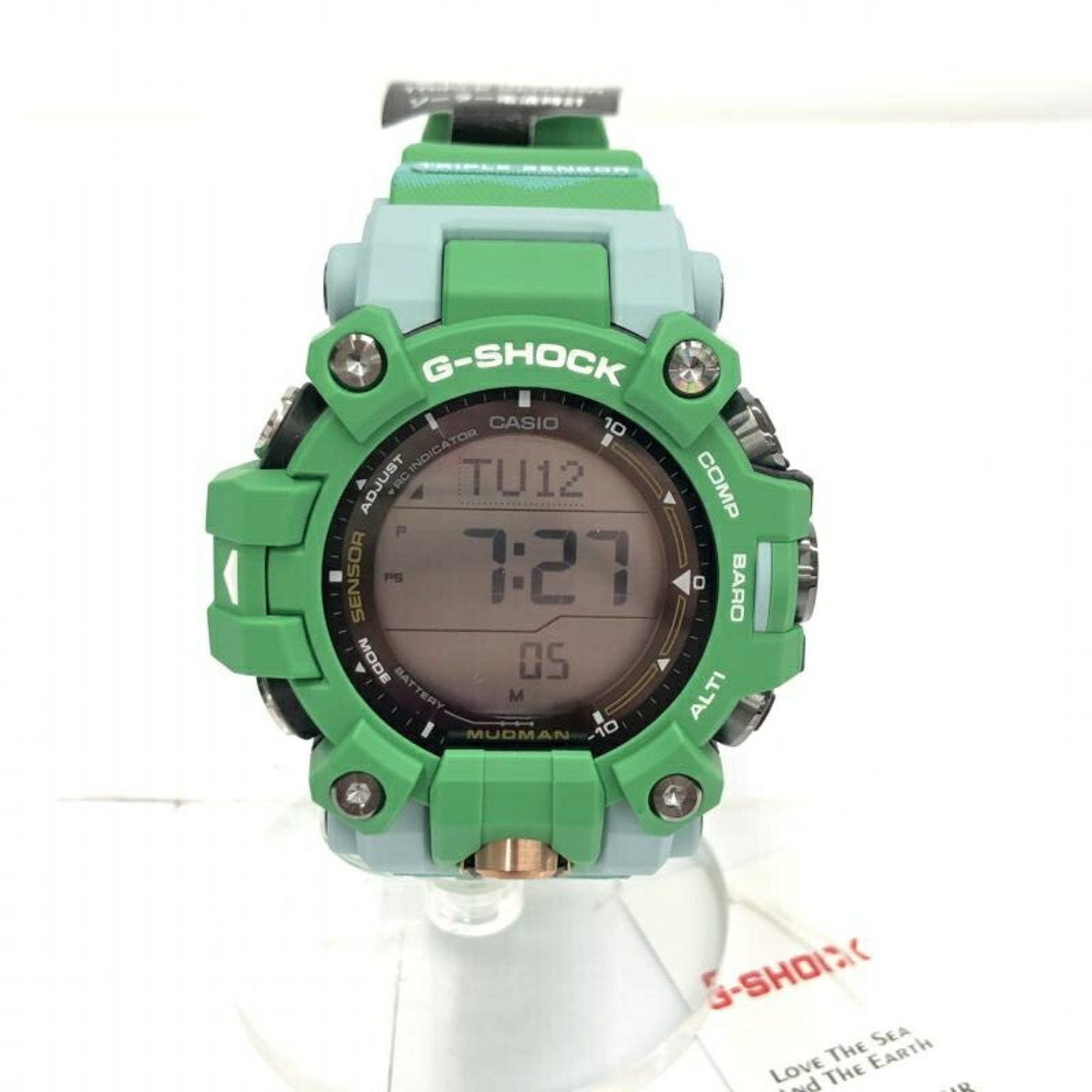 image of Casio G-Shock Watch Gw-9500Kj-3Jr in Green, Women's