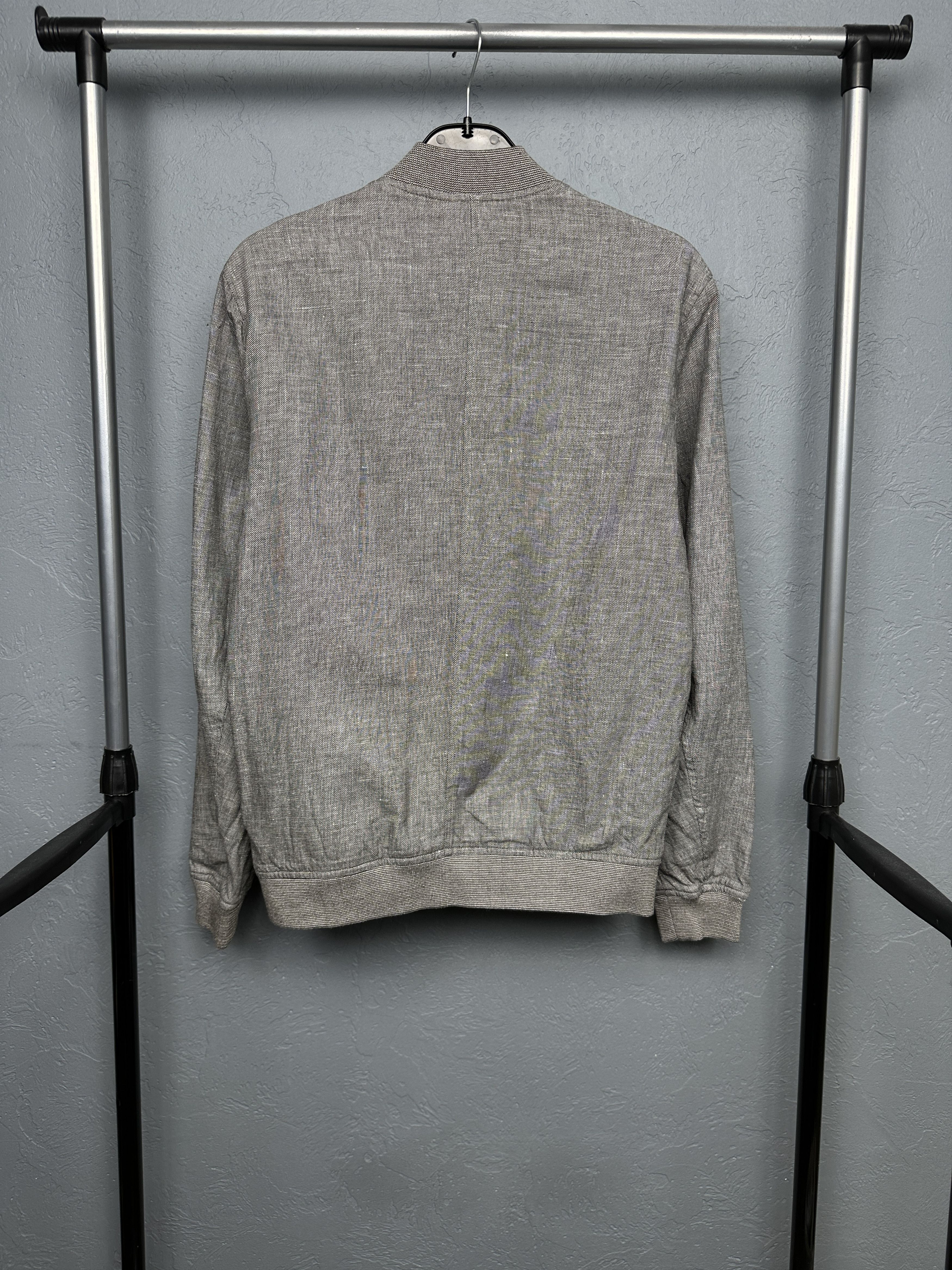 Ted Baker Ted Baker Mens Linen - Cotton Bomber Jacket Size US S / EU 44-46 / 1 - 8 Thumbnail