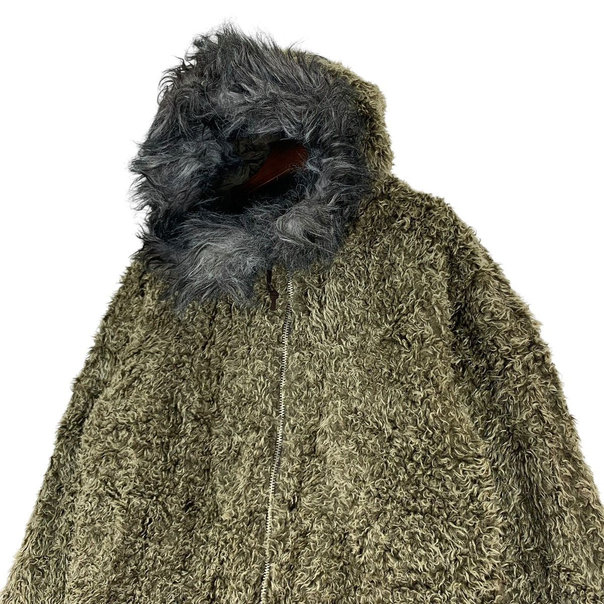 Designer × If Six Was Nine VINTAGE WALLS FUR MINK COLLAR HOODIE JACKET Size US L / EU 52-54 / 3 - 5 Thumbnail