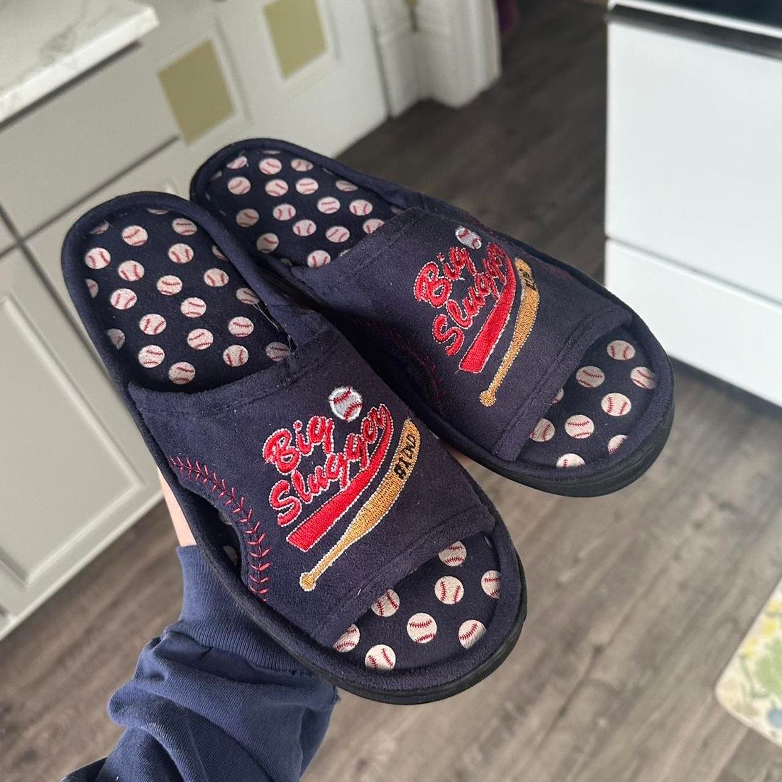 Vintage Vintage Baseball Dad Comfortable Slip On House Slippers Size US 7.5 / EU 40-41 - 3 Thumbnail