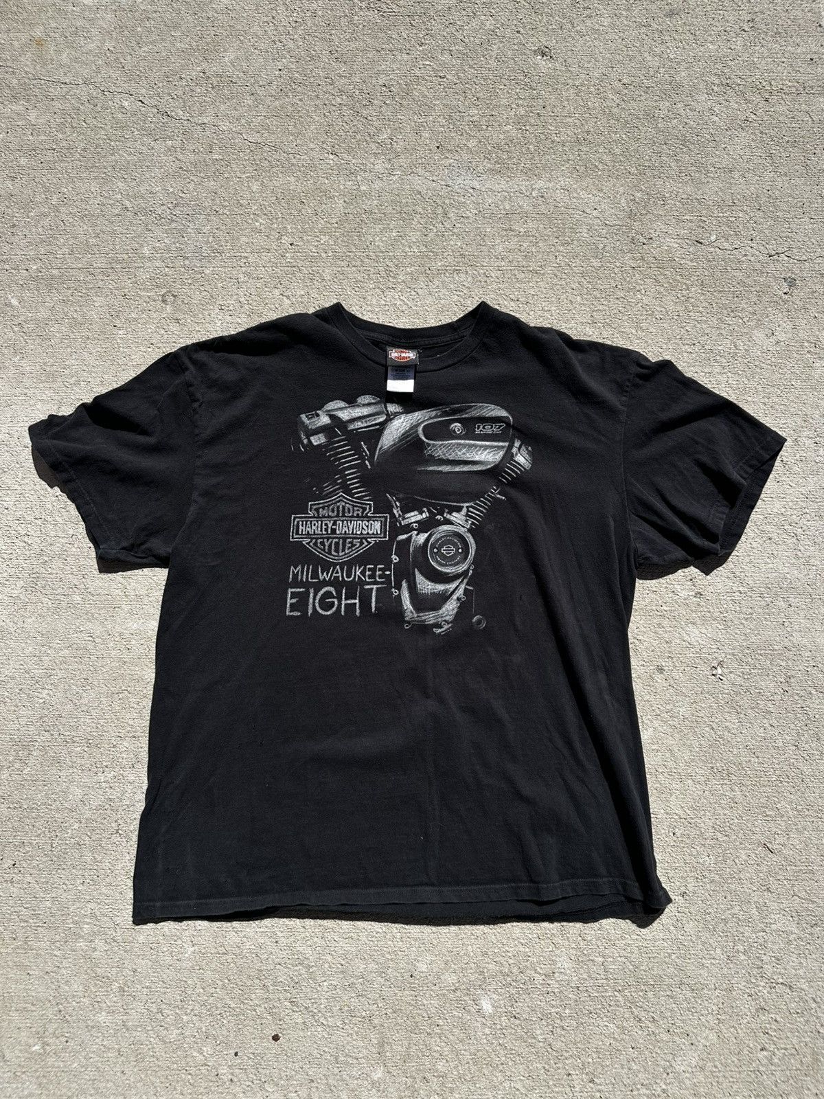 Harley Davidson Vintage Harley Davidson Milwaukee Tee Size US XXL / EU 58 / 5 - 1 Thumbnail