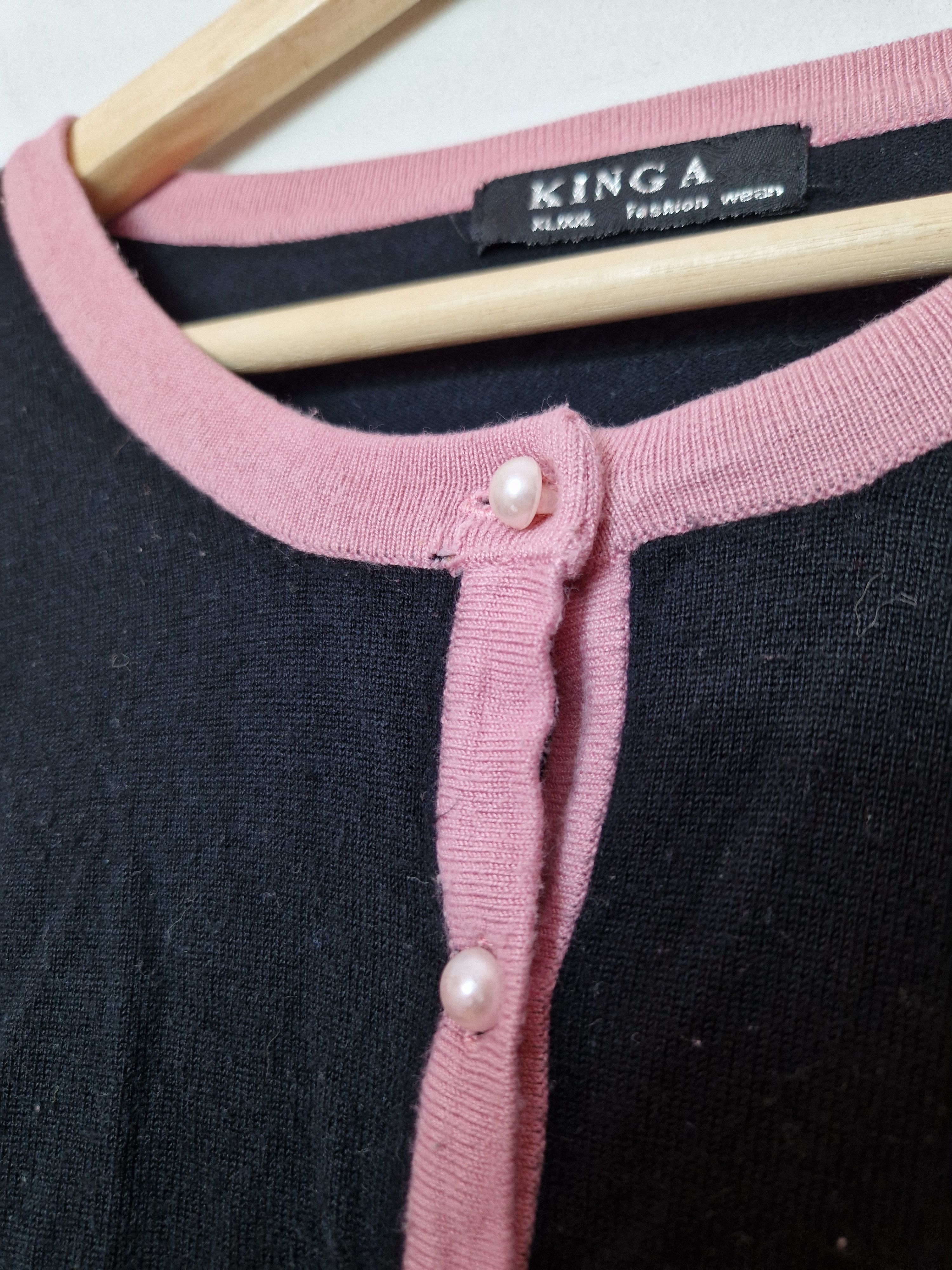 Japanese Brand × Vintage vintage cute bows kawaii japanese cardigan lolita coquette Size M / US 6-8 / IT 42-44 - 5 Thumbnail