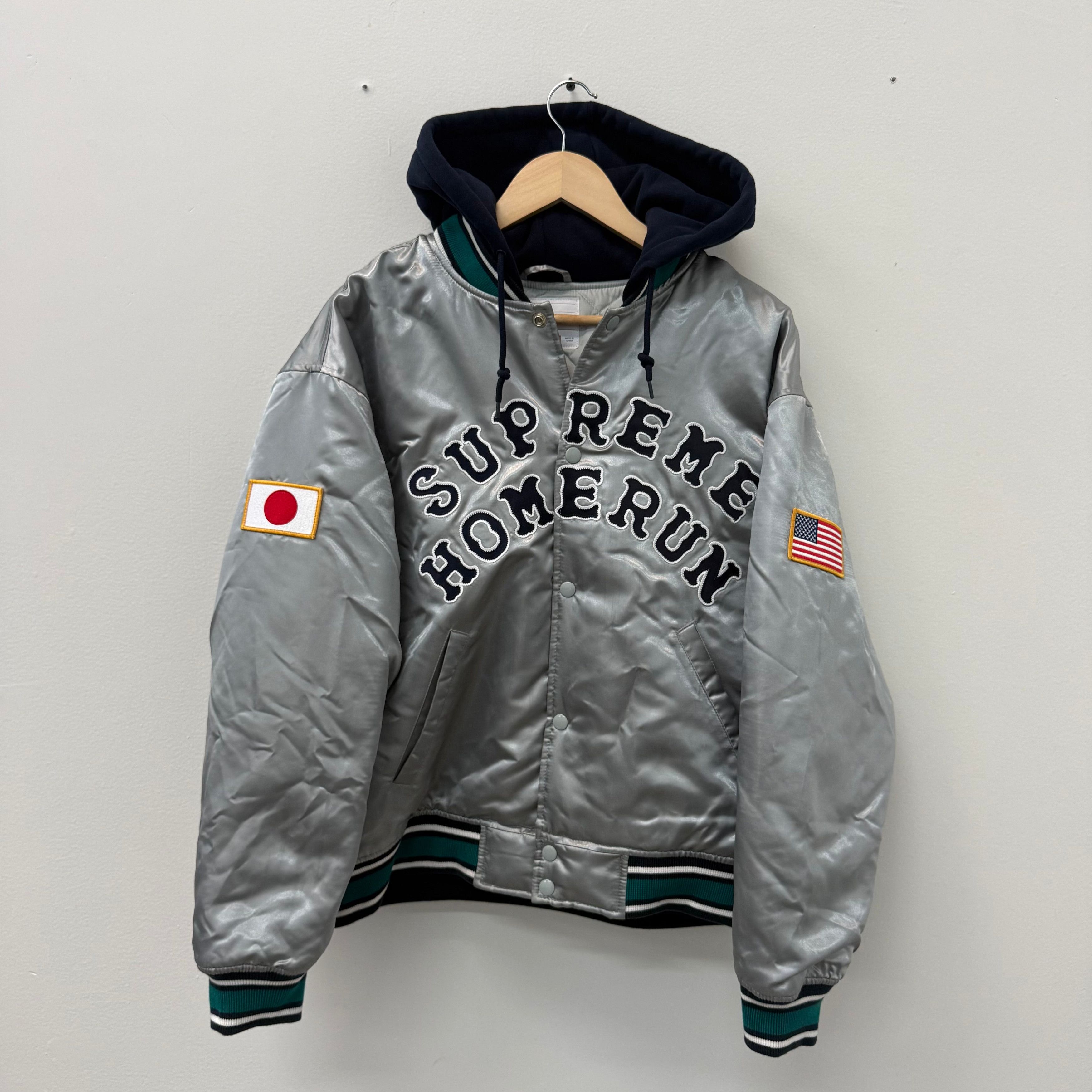 Supreme 2-Tone Hooded Sideline Jacket | Grailed