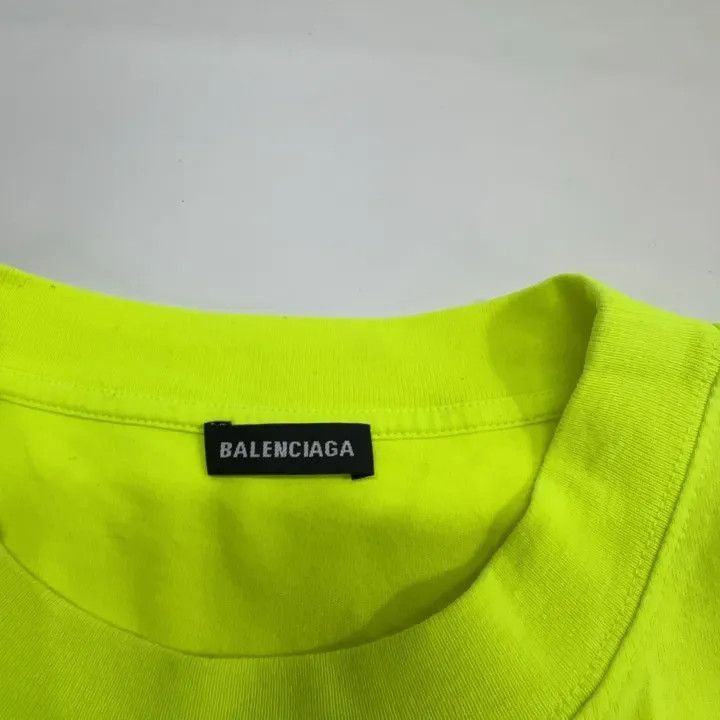 Balenciaga Balenciaga Balenciaga Logo Print Round Neck TShirt -2507 Size US M / EU 48-50 / 2 - 4 Thumbnail
