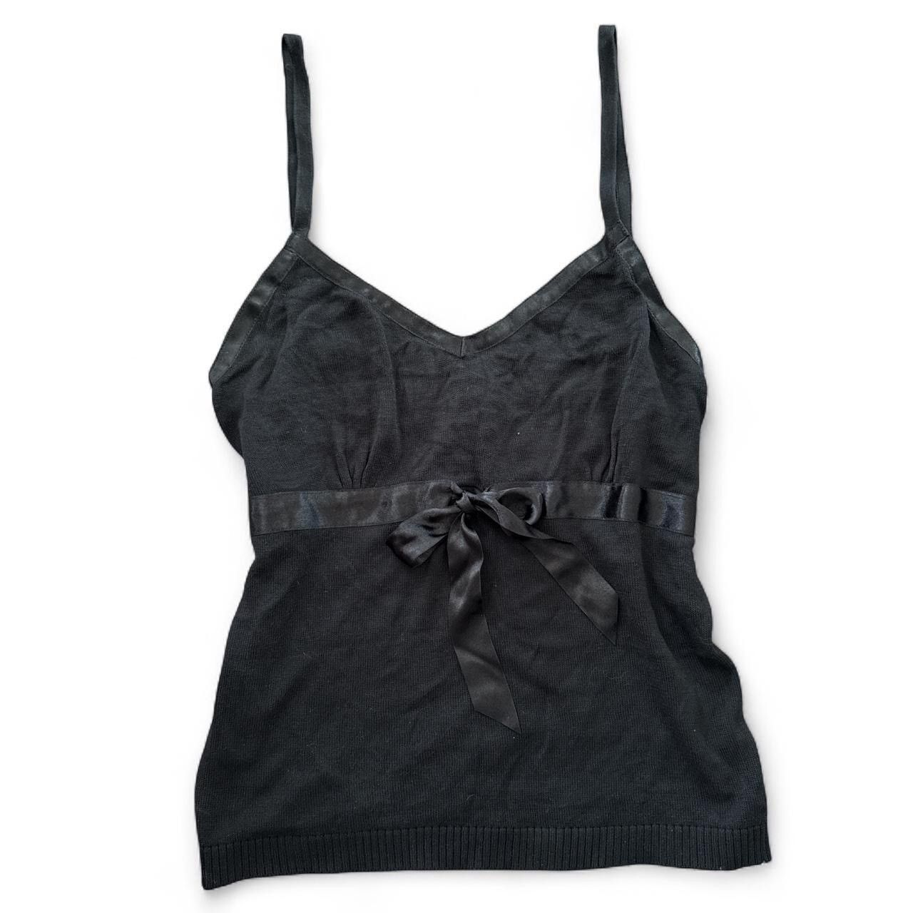 Other Black Tank with Ribbon Size S / US 4 / IT 40 - 1 Preview