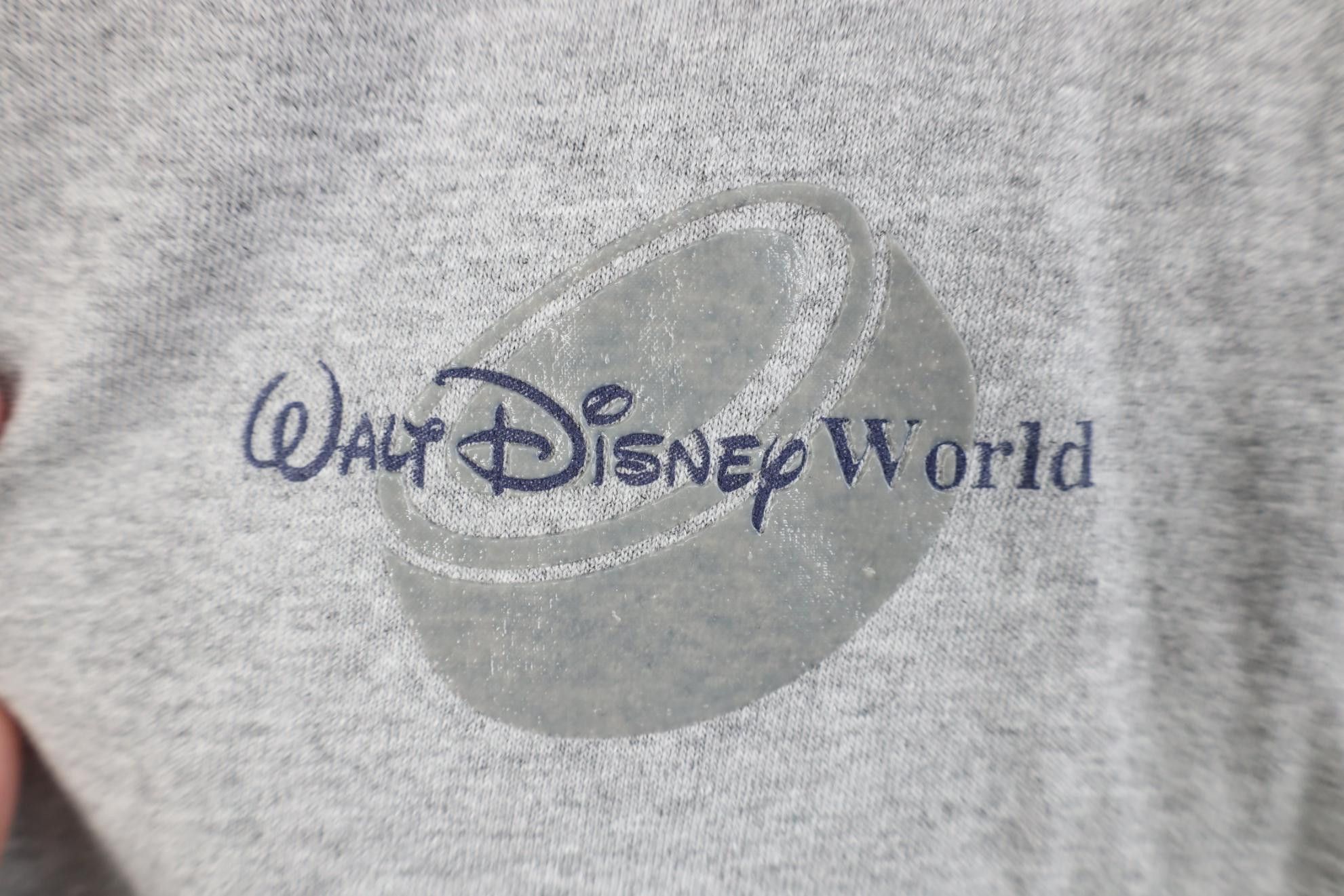 Disney Deadstock Vintage 90s Y2K Disney World Hockey Ringer T-Shirt Size US L / EU 52-54 / 3 - 4 Thumbnail