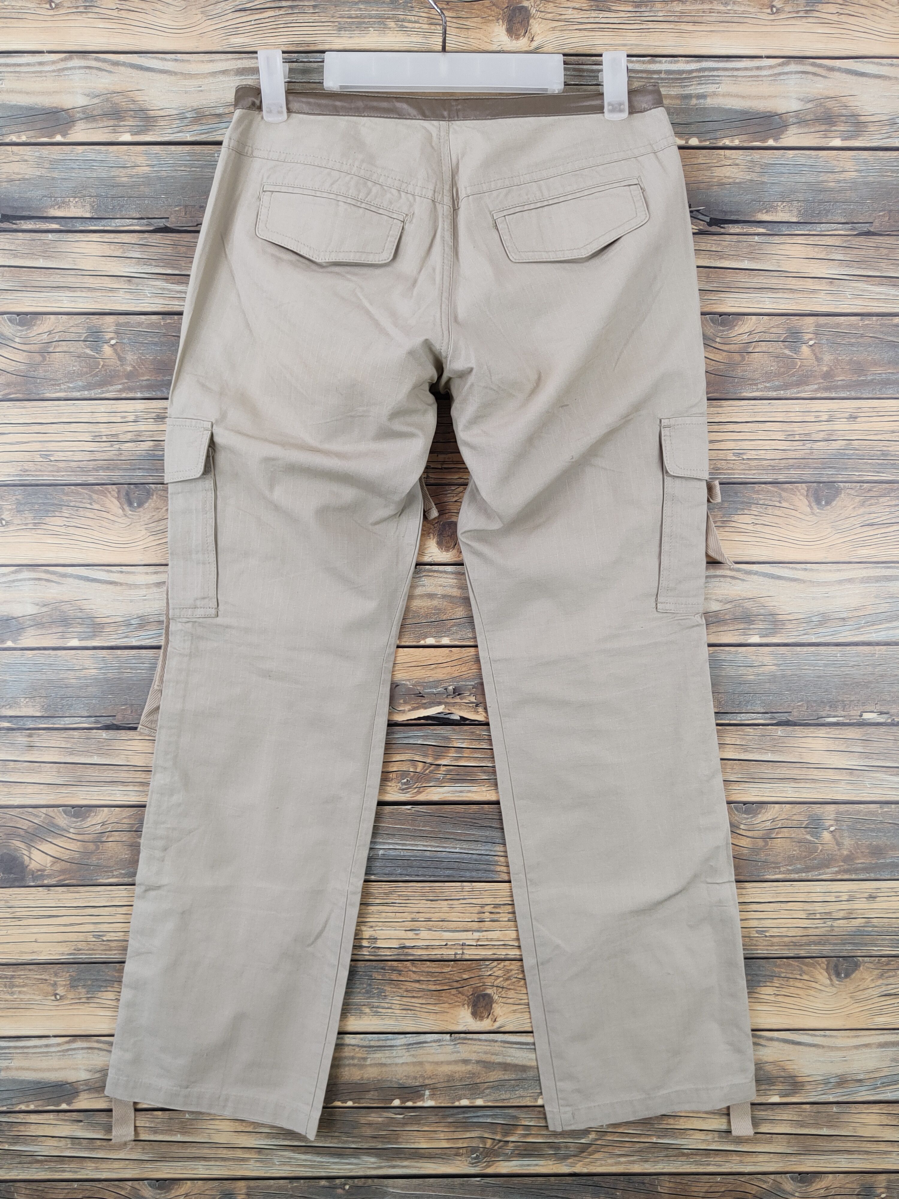 Japanese Brand Anatelier Beige Multipocket Tactical Cargo Pants #W1845 Size US 29 - 7 Thumbnail