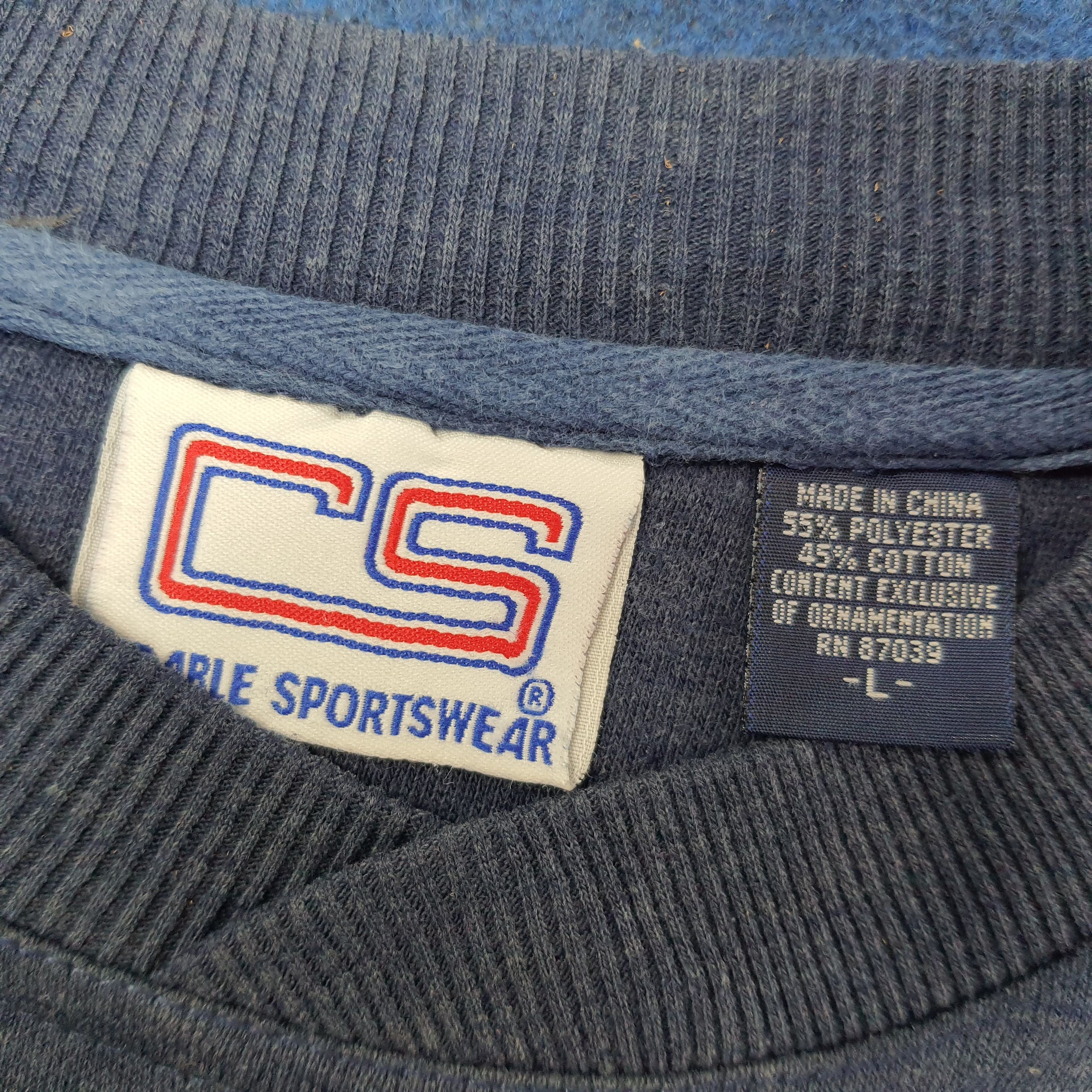 MLB Vintage Cleveland Indians Champions MLB Sweatshirt C253N23 Size US L / EU 52-54 / 3 - 4 Thumbnail