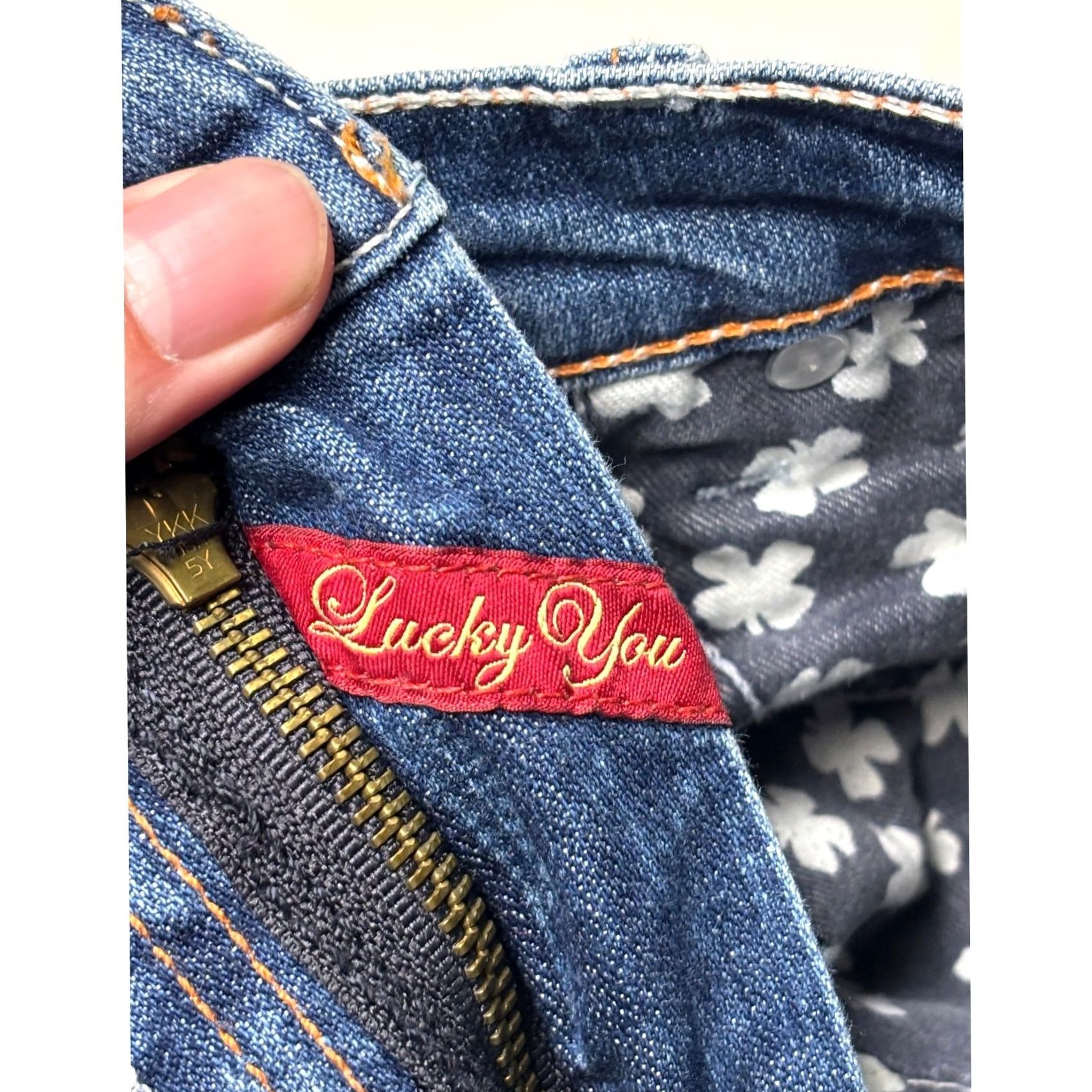 Lucky Brand Lucky Brand Classic Rider Jeans Womens 28 x 32 Medium Wash Bootcut Spandex Cotton Blend 5-Pocket Denim USA Size 28" / US 6 / IT 42 - 6 Thumbnail