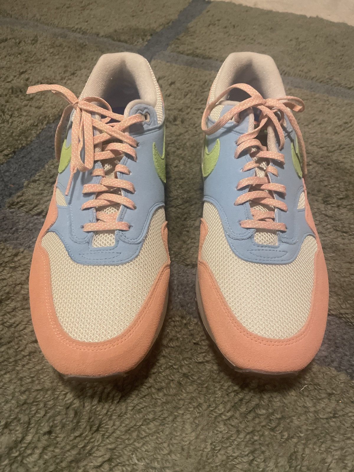 Nike Like New Multicolor Pastel Air Max 1 Size US 13 / EU 46 - 4 Thumbnail