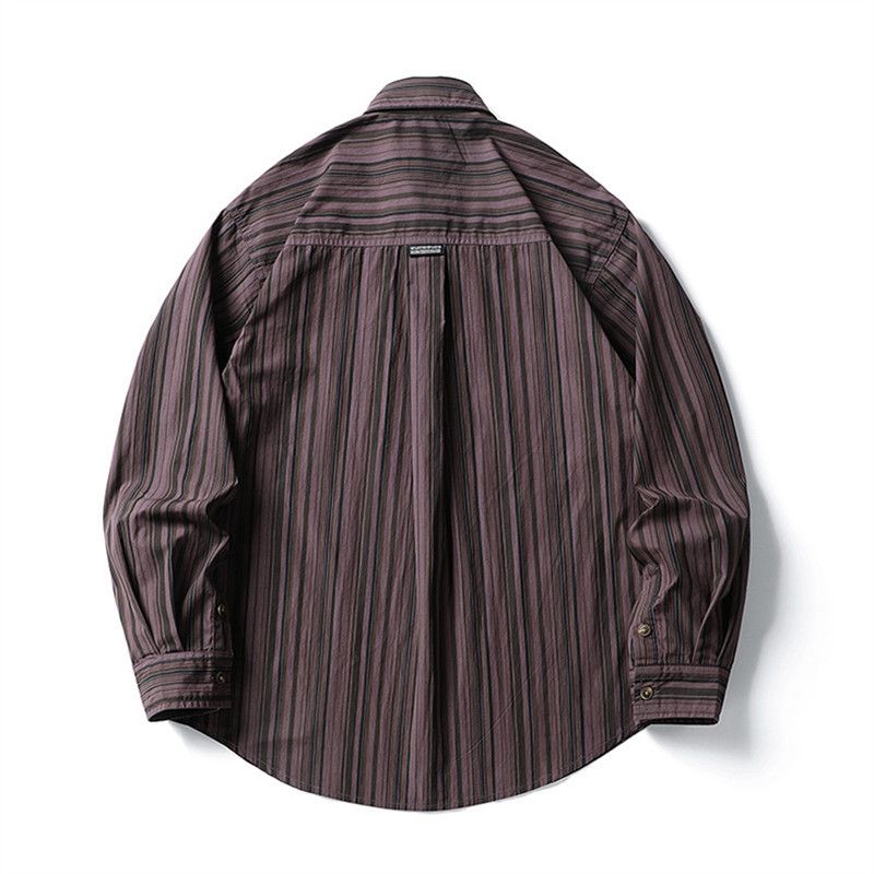 Vintage Men's casual loose retro Japanese lapel shirt Size US M / EU 48-50 / 2 - 2 Thumbnail