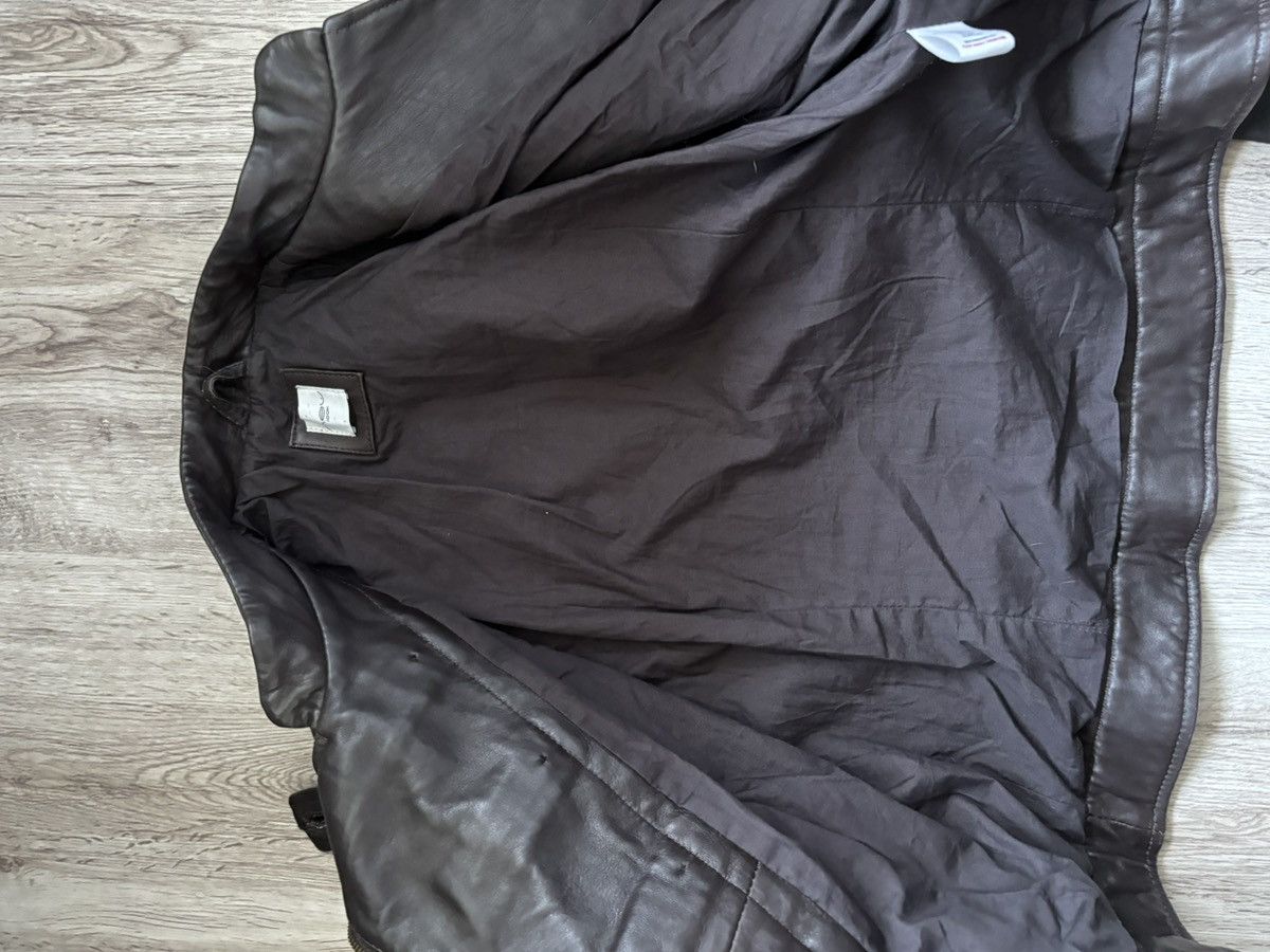 New Look Vintage Y2k old label new look brown leather jacket Size M / US 6-8 / IT 42-44 - 22 Thumbnail