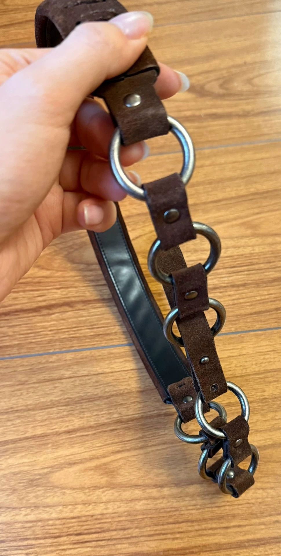 Saint Laurent Paris Saint Laurent Gypsy Suede Belt 80cm Size ONE SIZE - 3 Thumbnail