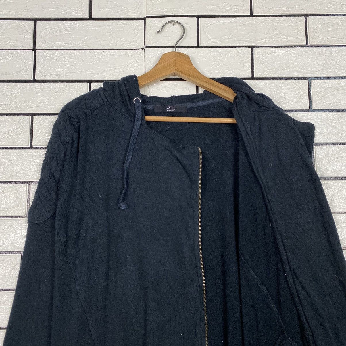 Japanese Brand 📌Vintage Zipper Hoodie Shearling Azul Issey Miyake Size US S / EU 44-46 / 1 - 14 Thumbnail