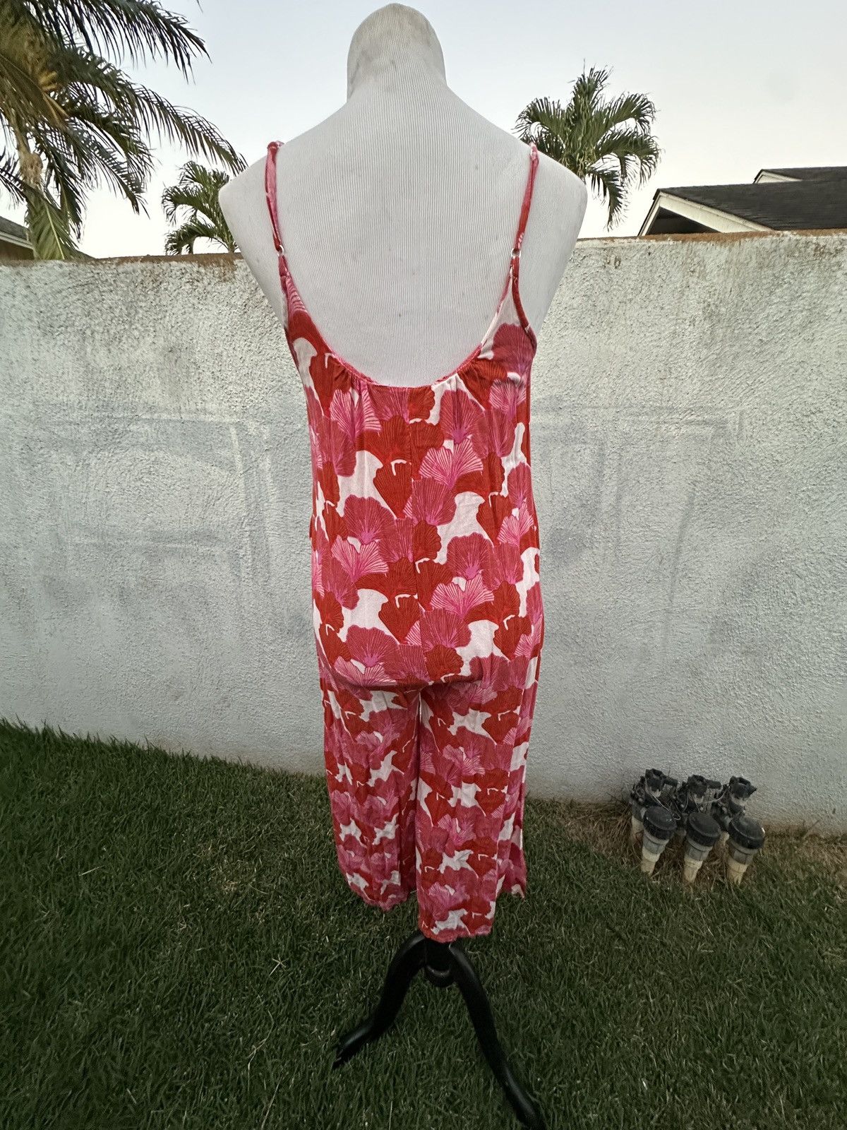 Other Ava Sky Red One Piece Hawaiian Print Rompers Women's M Size M / US 6-8 / IT 42-44 - 5 Thumbnail