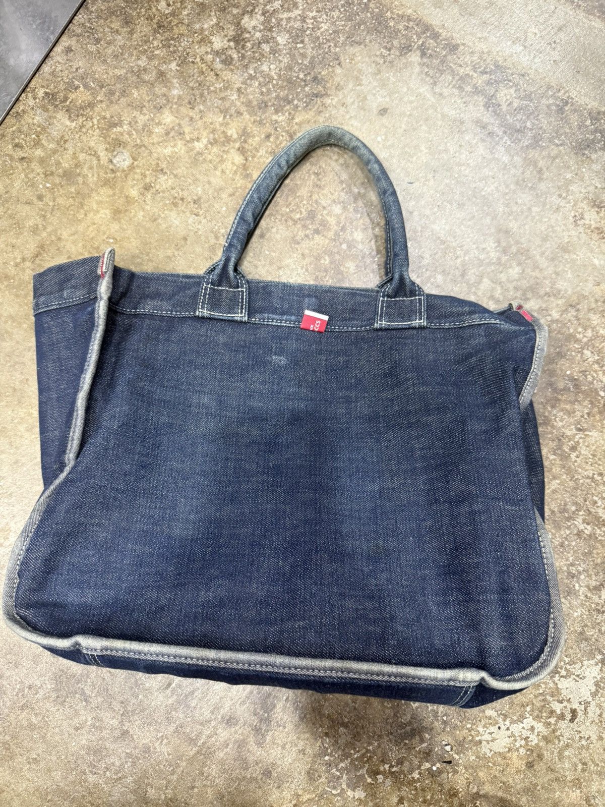 Japanese Brand × Yohji Yamamoto Yohji Yamamoto Y’saccs denim tote bag Size ONE SIZE - 2 Thumbnail