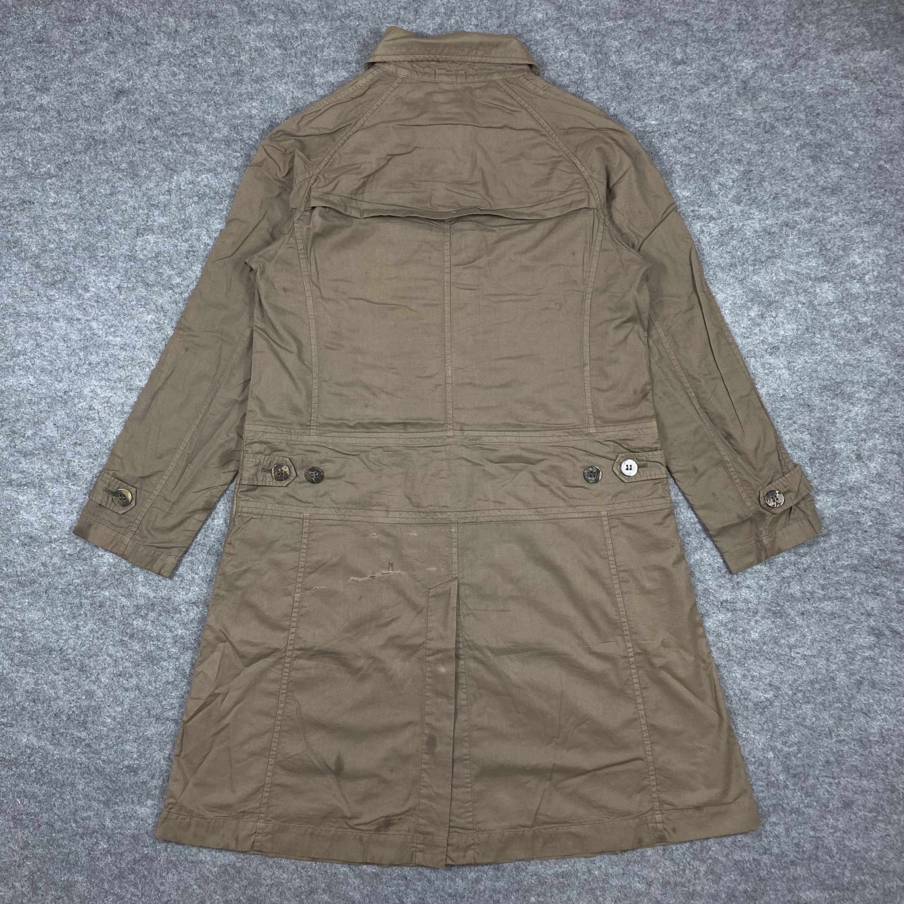 Issey Miyake PL21FA607 vintage issey miyake plantation trench coat -J632 Size US M / EU 48-50 / 2 - 2 Thumbnail