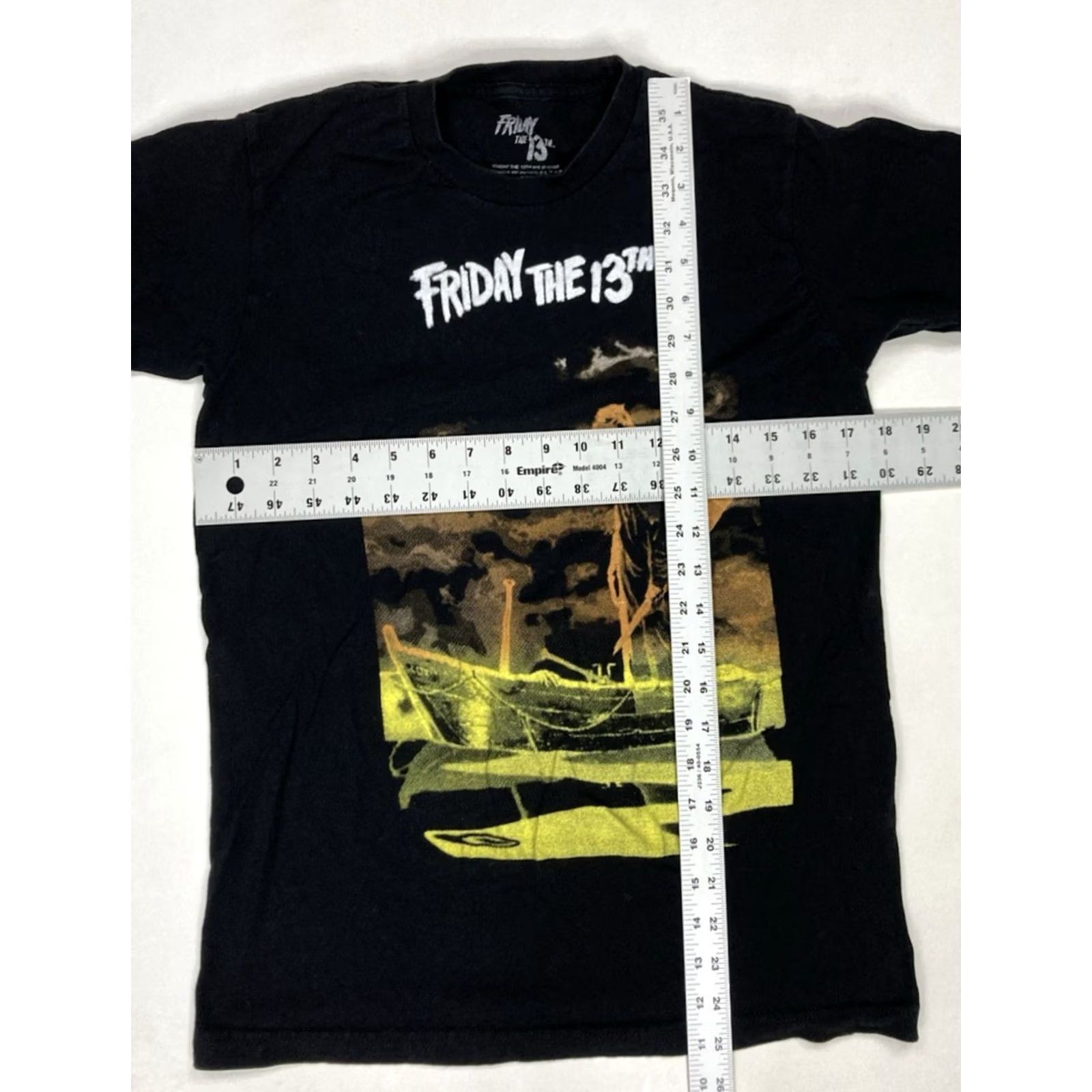 Vintage Friday The 13th Friday The 13th T-Shirt Women Small Black Short Sleeve Movie Halloween Horror Casual Shirt Womens Size S / US 4 / IT 40 - 5 Thumbnail