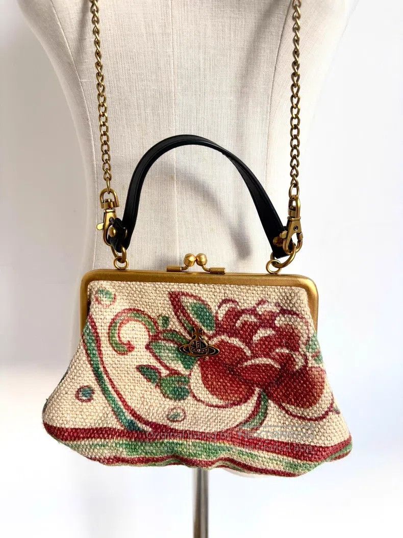 Vivienne Westwood Vivienne Westwood size os Peony Flower Clasp Dumpling Bag 2 Size ONE SIZE - 4 Thumbnail