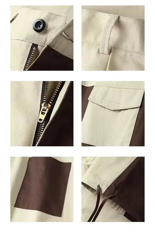 Other 2019A/W Simple Blue Japan Khaki Patchwork Track Pants Size US 32 / EU 48 - 4 Thumbnail