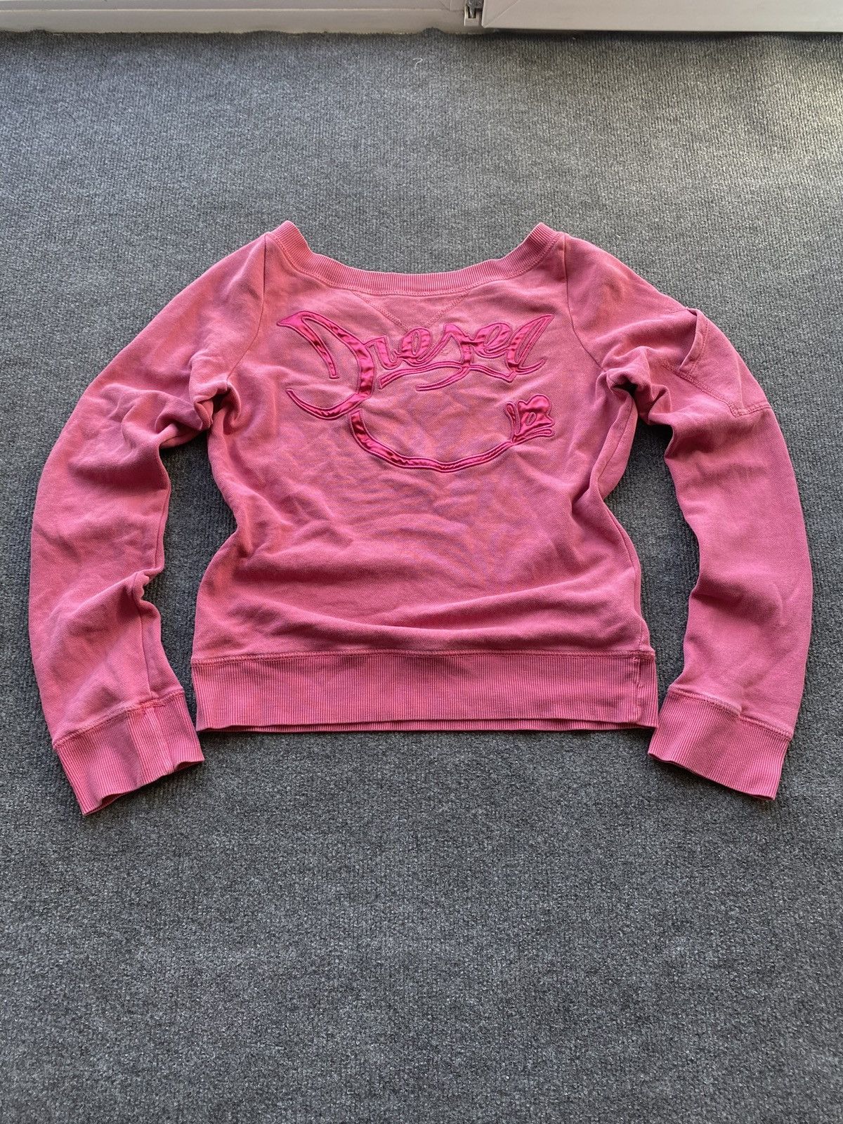 Diesel 🔥Opium Punk Diesel washed faded sexy sweatshirt vintage alt Size M / US 6-8 / IT 42-44 - 1 Thumbnail