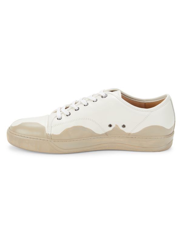 Lanvin o1y0125 Low-Top Sneakers in Off White/Beige Size US 8 / EU 41 - 4 Thumbnail
