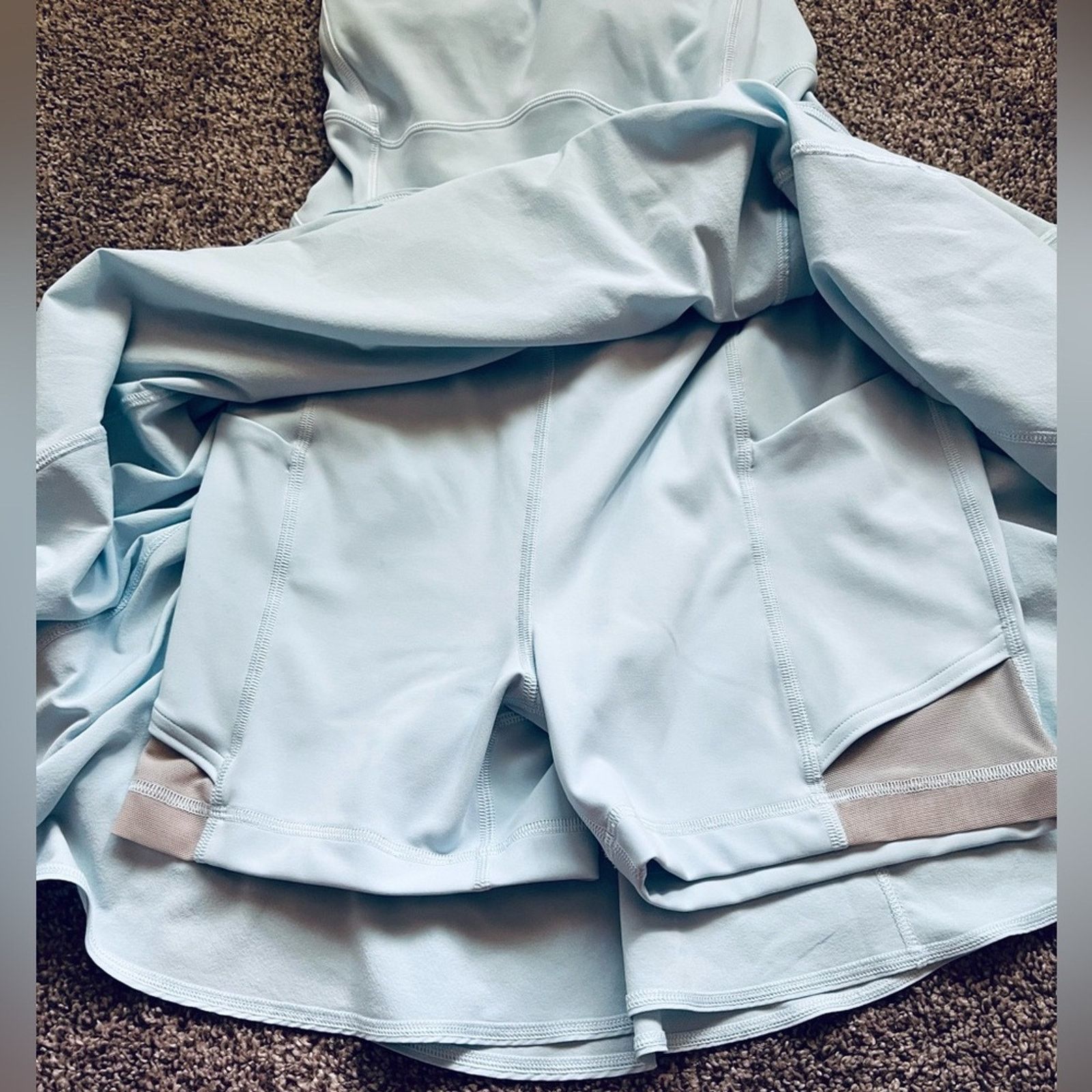 Lululemon Light Blue Lululemon Court Crush Tennis Dress Size S / US 4 / IT 40 - 5 Thumbnail