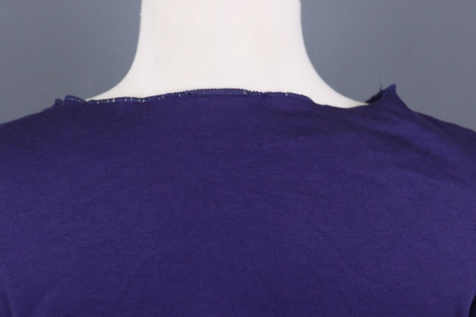 Designer PERUVIAN CONNECTION Purple Pima Shirt Blouse Size XL Size XL / US 12-14 / IT 48-50 - 10 Thumbnail