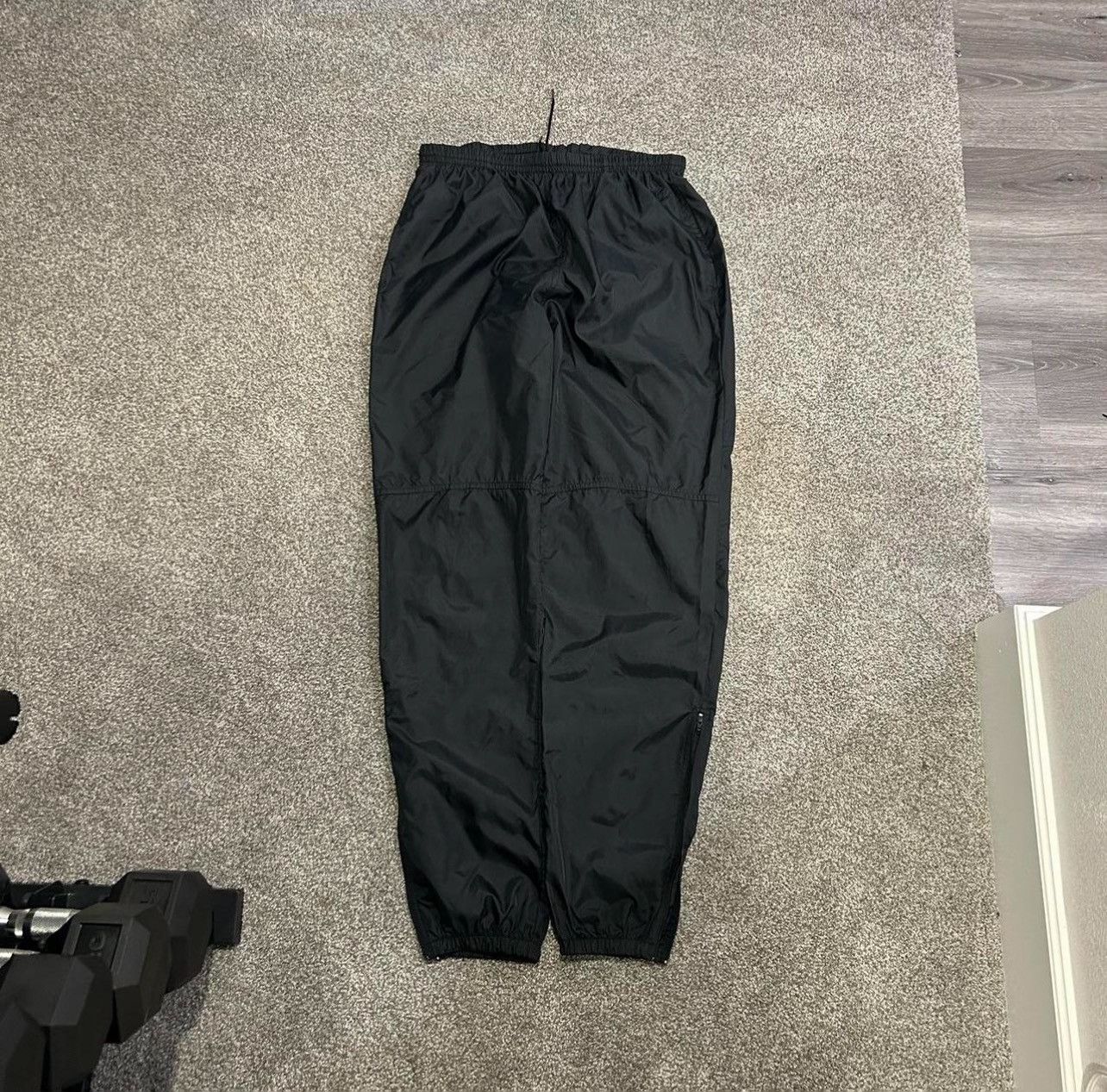 Nike Vintage black Nike track pants Size US 32 / EU 48 - 1 Thumbnail