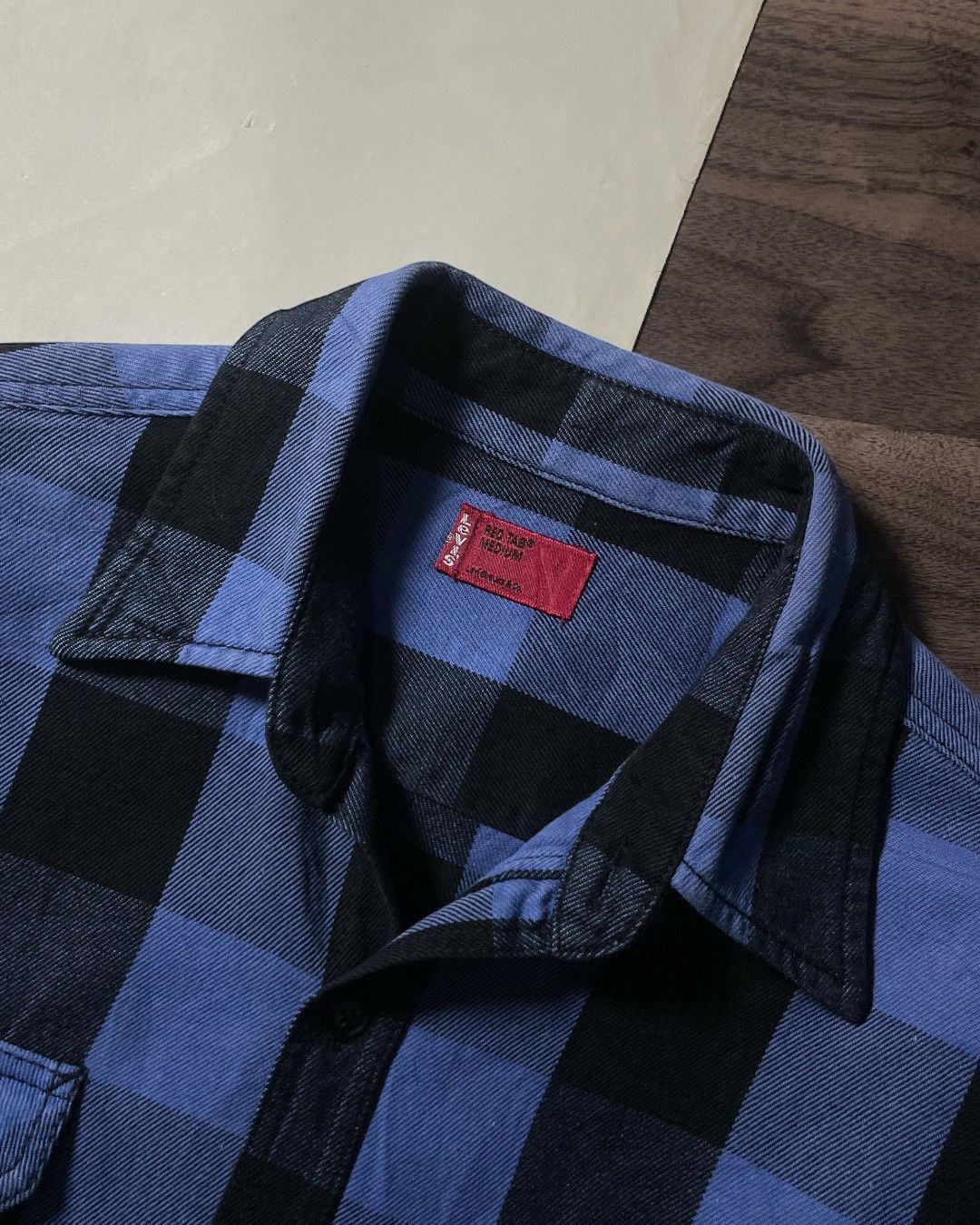Levi's Heavy Flannel Shirt LEVIS Size M fit L Size US L / EU 52-54 / 3 - 5 Thumbnail