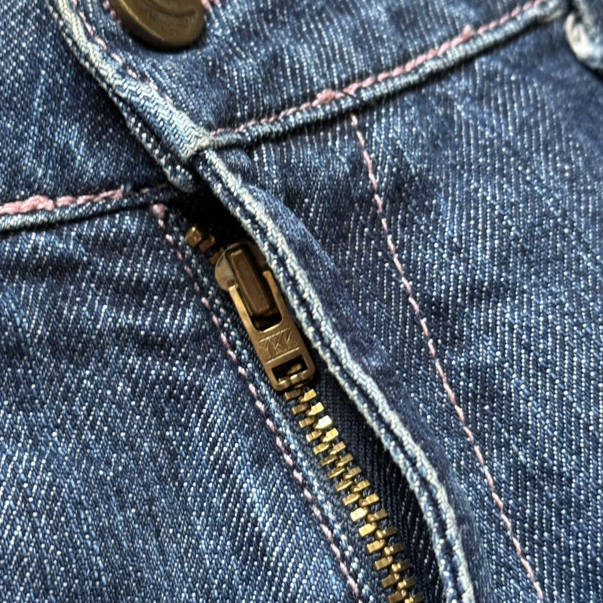 Just Cavalli 📌 Vintage Just Cavalli 00s Flared Bootcut Y2K Jeans Size 29" - 5 Thumbnail