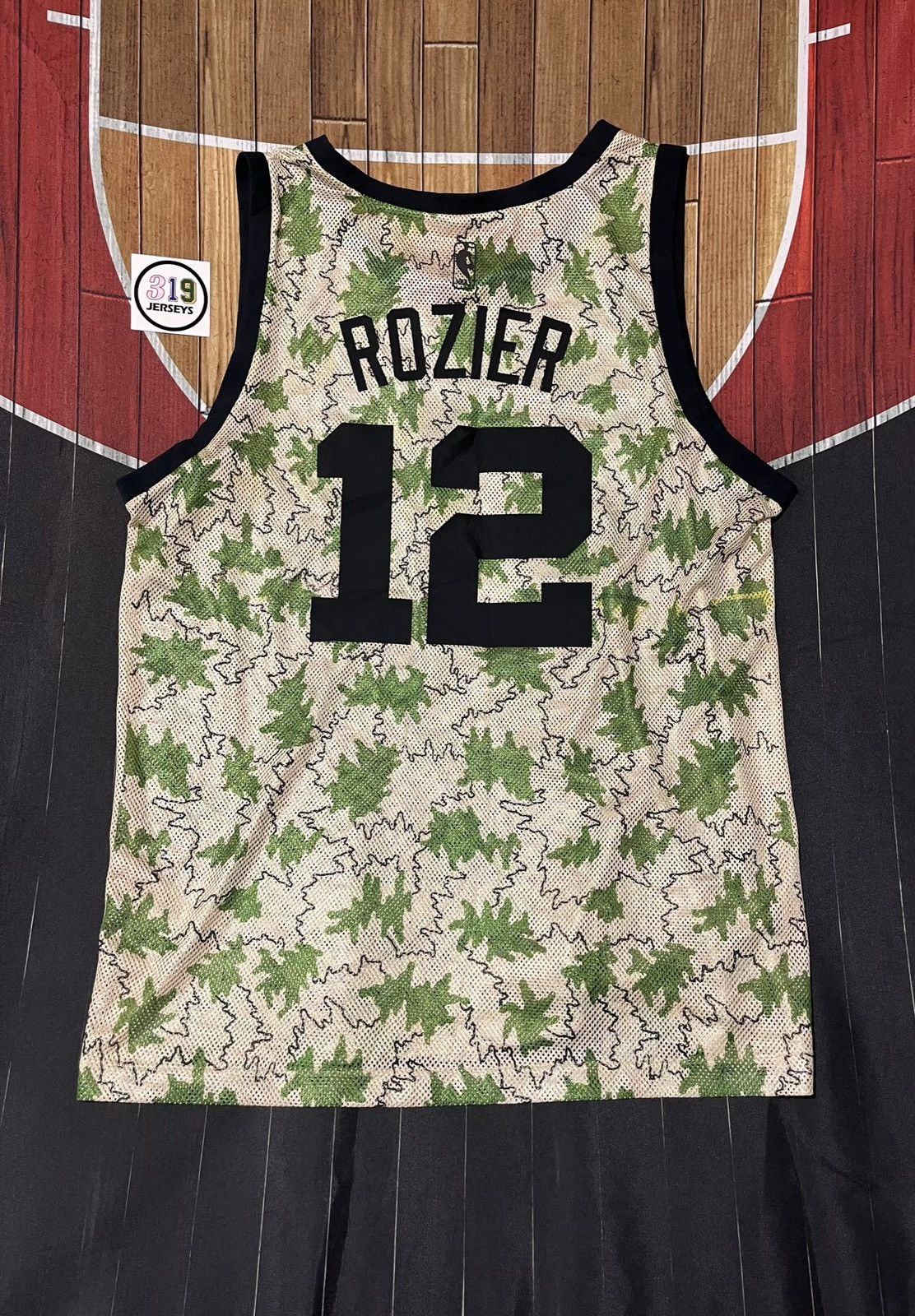 Converse Converse Boston Celtics Terry Rozier Camo Jersey Size US XL / EU 56 / 4 - 2 Thumbnail