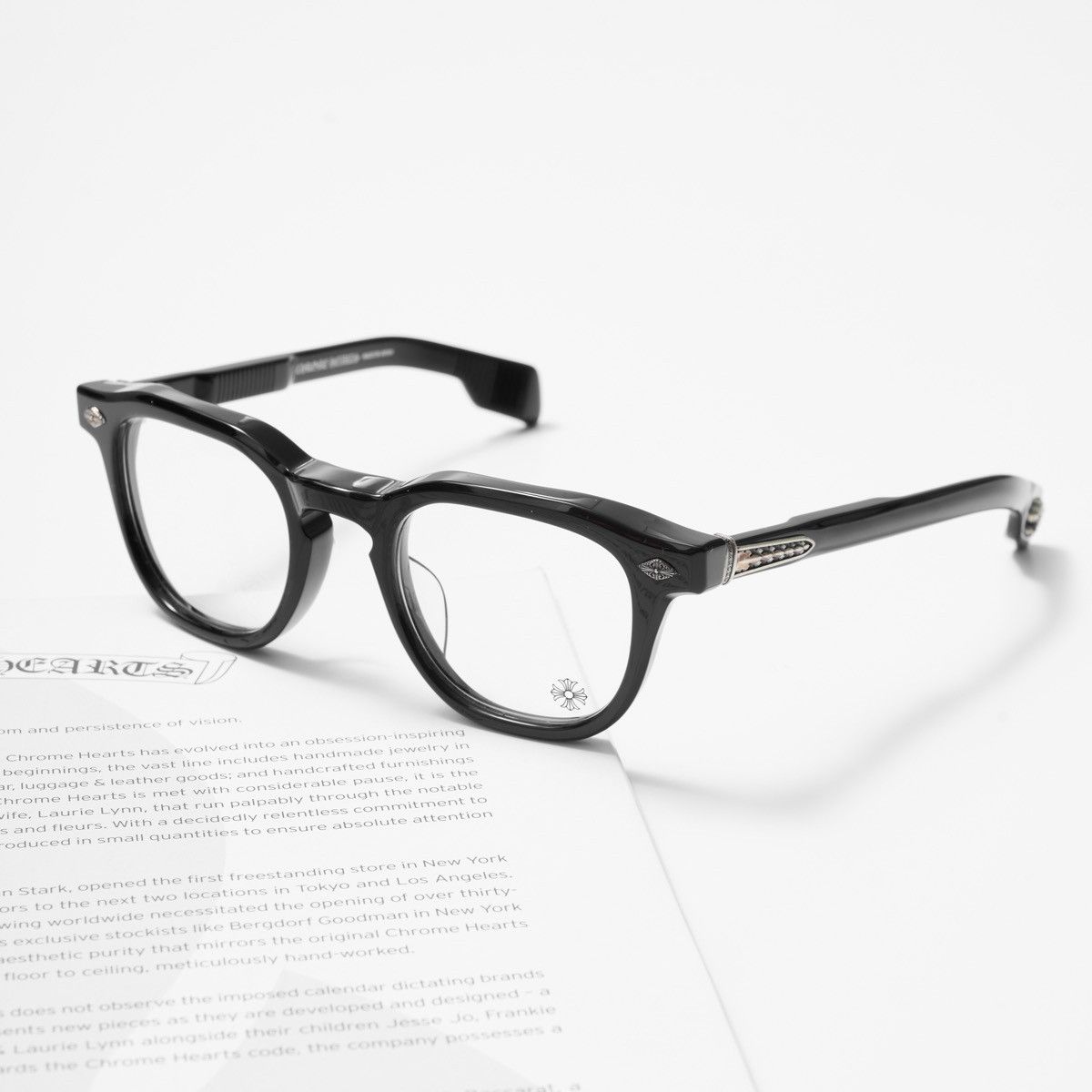 Chrome Hearts CHROME HEARTS CHIRP CHIRP BLACK GLASSES Size ONE SIZE - 1 Thumbnail