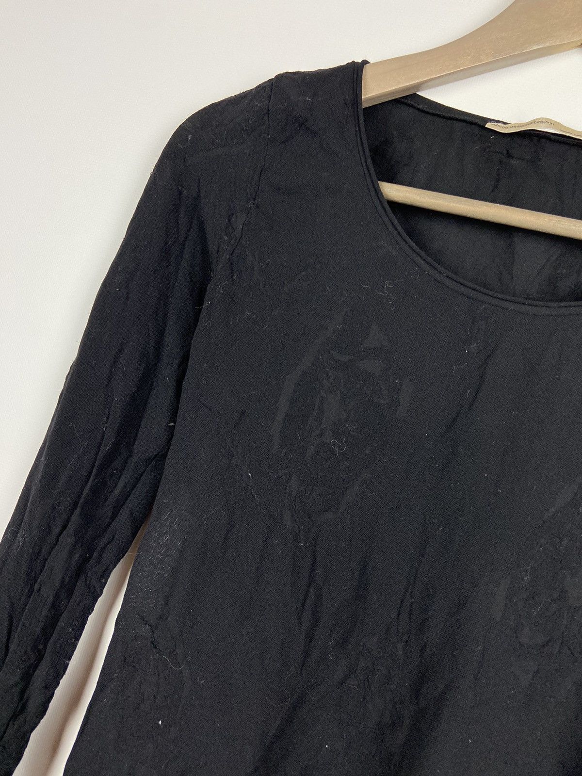 Designer × Marithe + Francois Girbaud Marithe Francois Girbaund Top Long Sleeve Avant-Garde Sz 3 Size S / US 4 / IT 40 - 9 Thumbnail