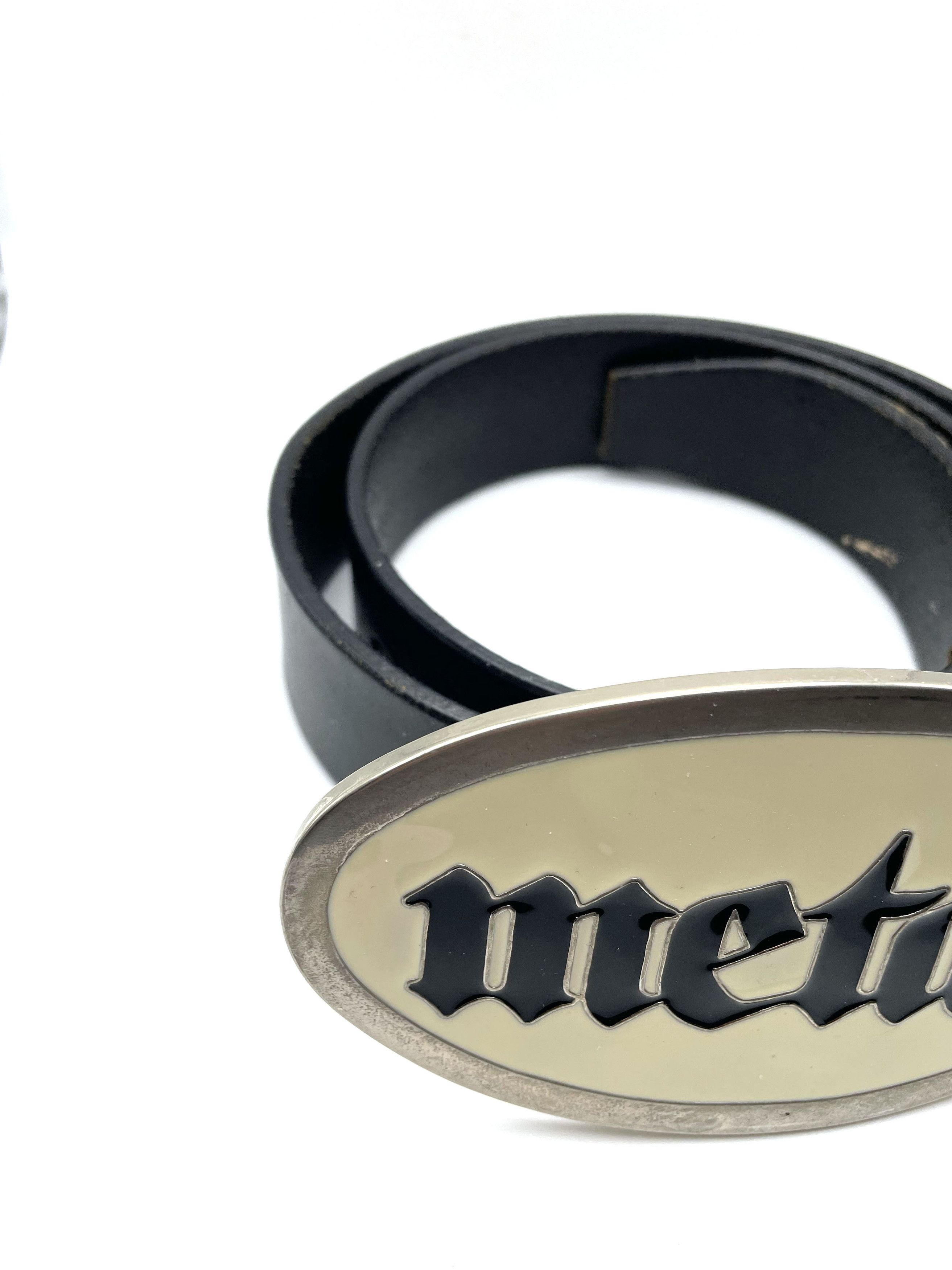 Hysteric Glamour Metal Leather Belt Size ONE SIZE - 4 Thumbnail