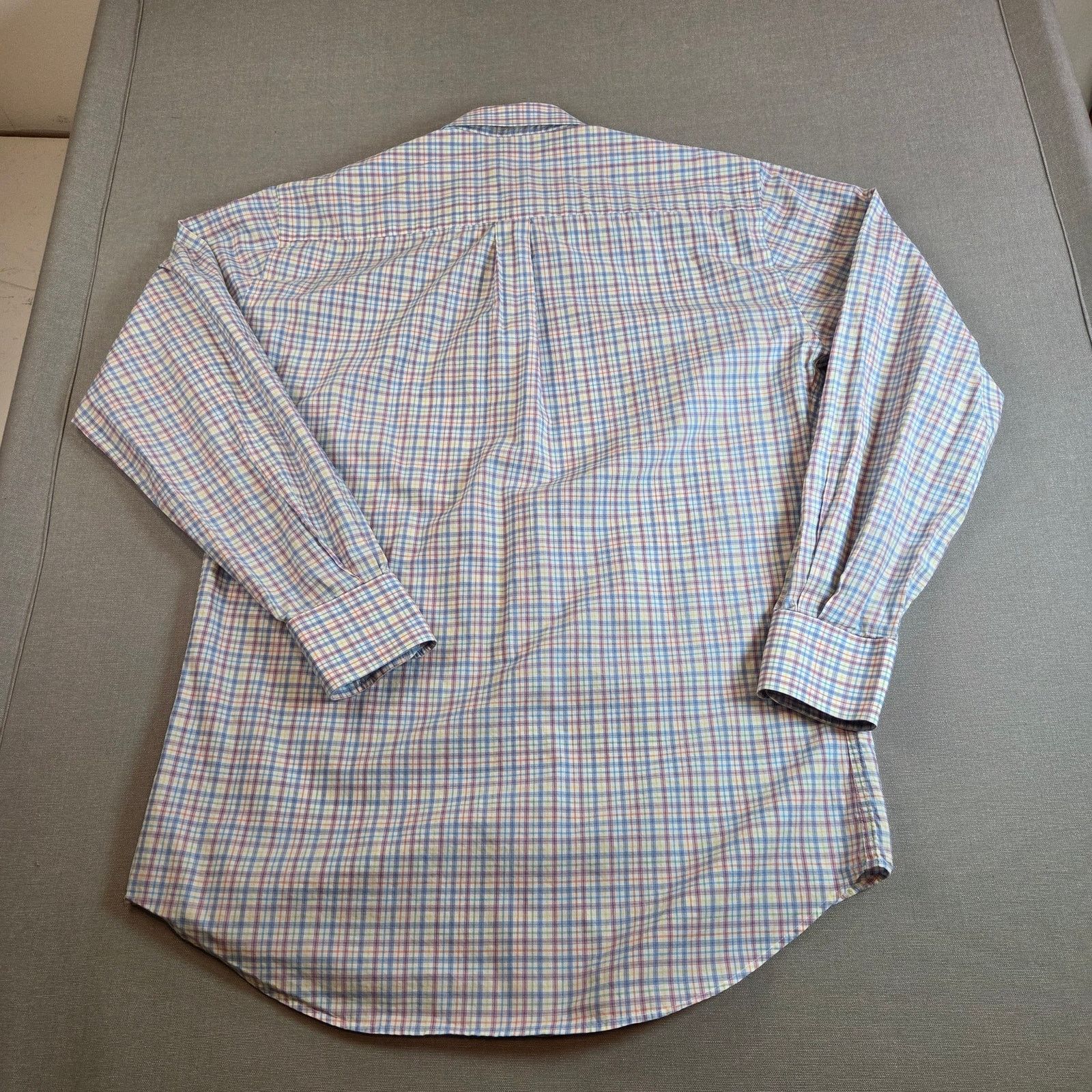 Peter Millar Peter Millar Plaid Cotton Button Down M Size US M / EU 48-50 / 2 - 2 Thumbnail