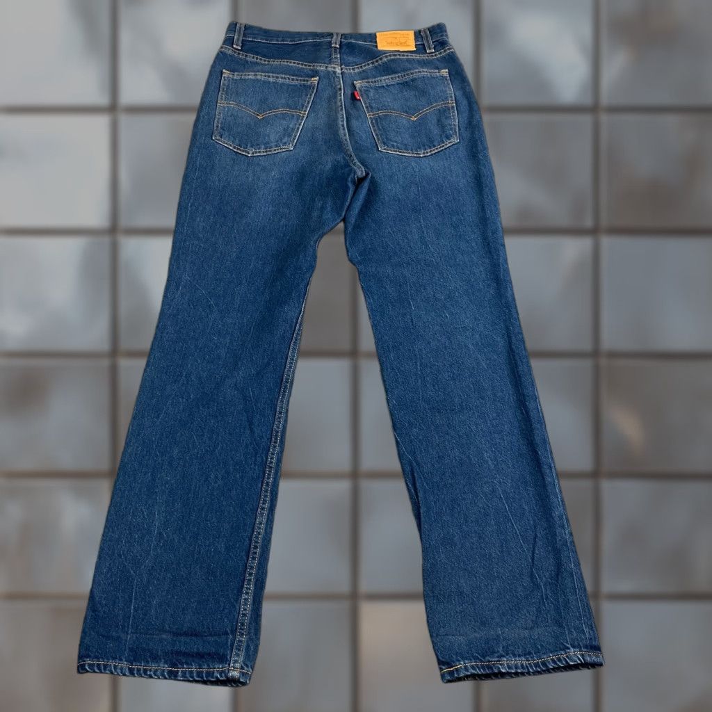 Levi's Levi's Womens Jeans 70s High Waist Straight 30 30 UK 10 Mid Wash Blue Premium Denim Jeans Womens Tight Straight Mens Womens Size 32" / US 10 / IT 46 - 1 Thumbnail