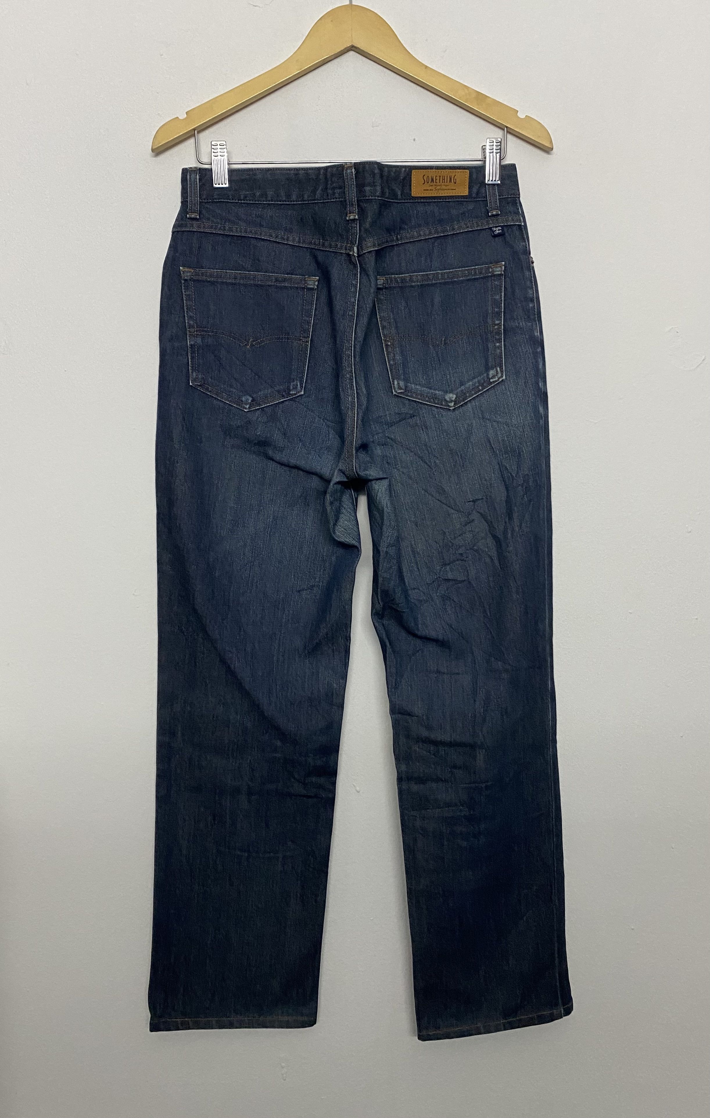 Edwin Vtg Edwin 'Something' Sophia Pour Femme High Waisted Jeans Size 32" / US 10 / IT 46 - 2 Thumbnail