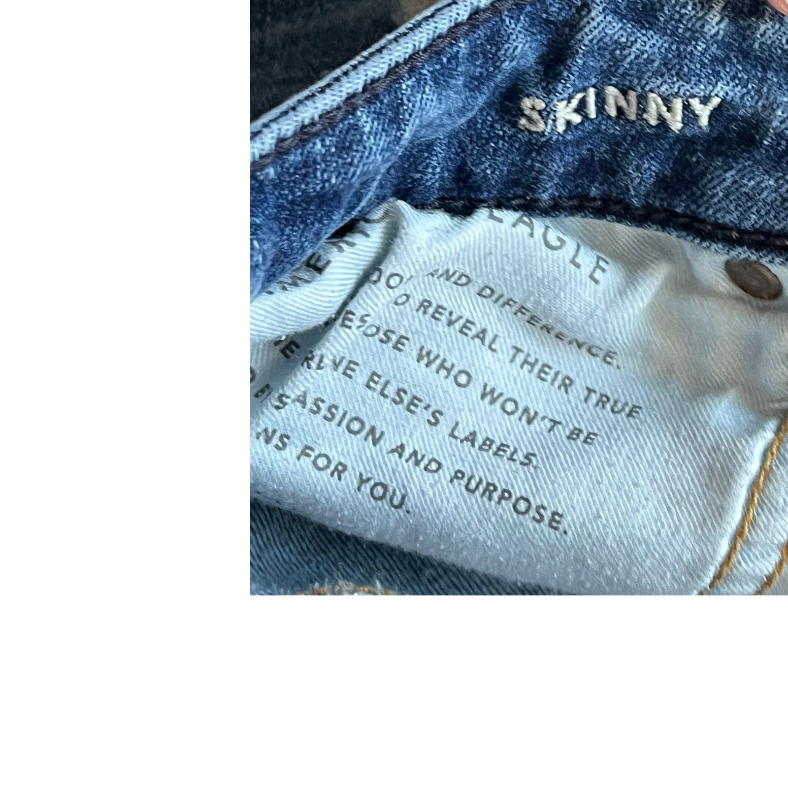 American Eagle Outfitters American Eagle Skinny Jeans Mens 28x30 Size US 28 / EU 44 - 5 Thumbnail
