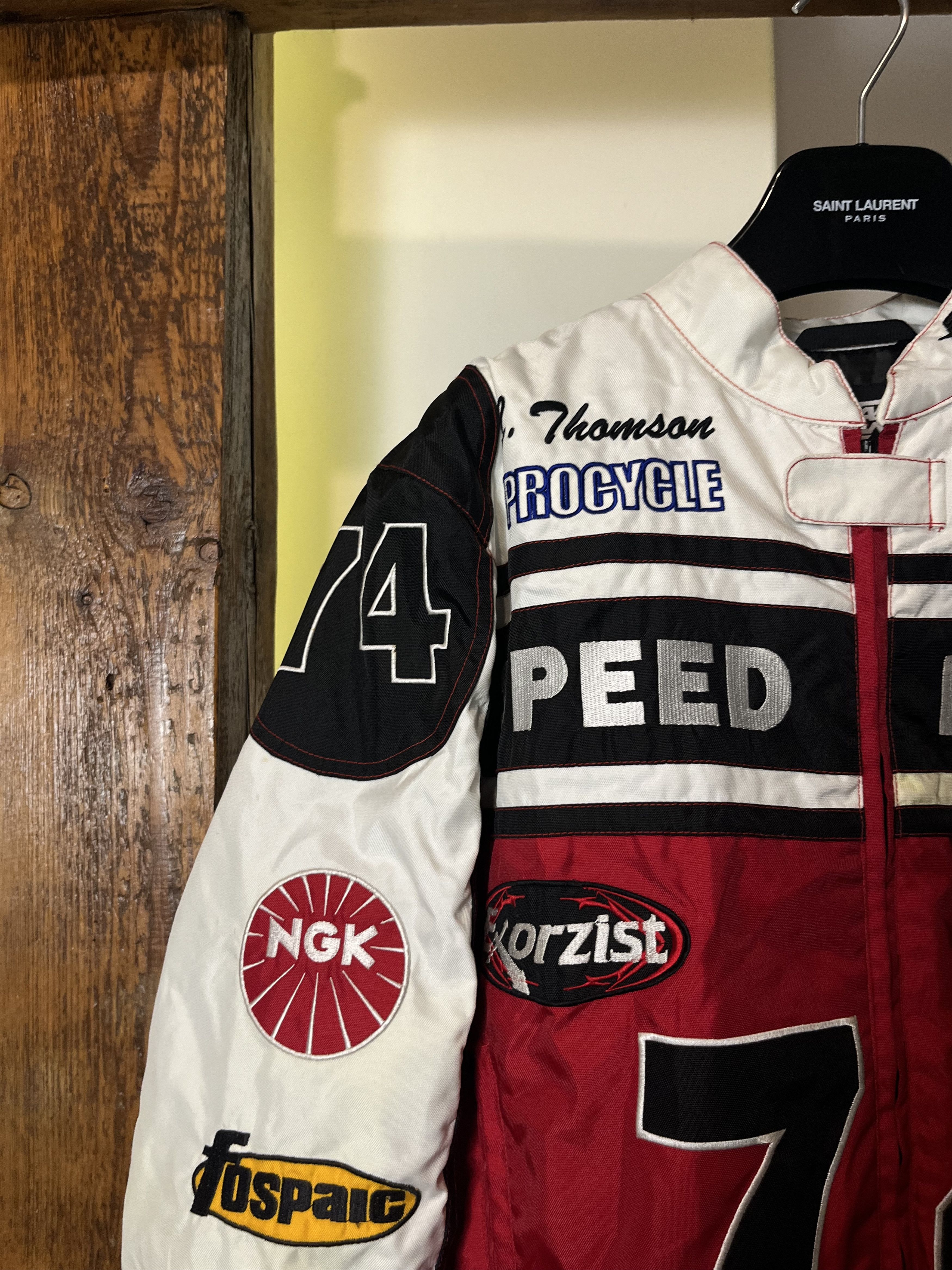 Vintage 90s SPEED FREAK #74 Fast Lane Racing Nascar Jacket Size US S / EU 44-46 / 1 - 4 Thumbnail