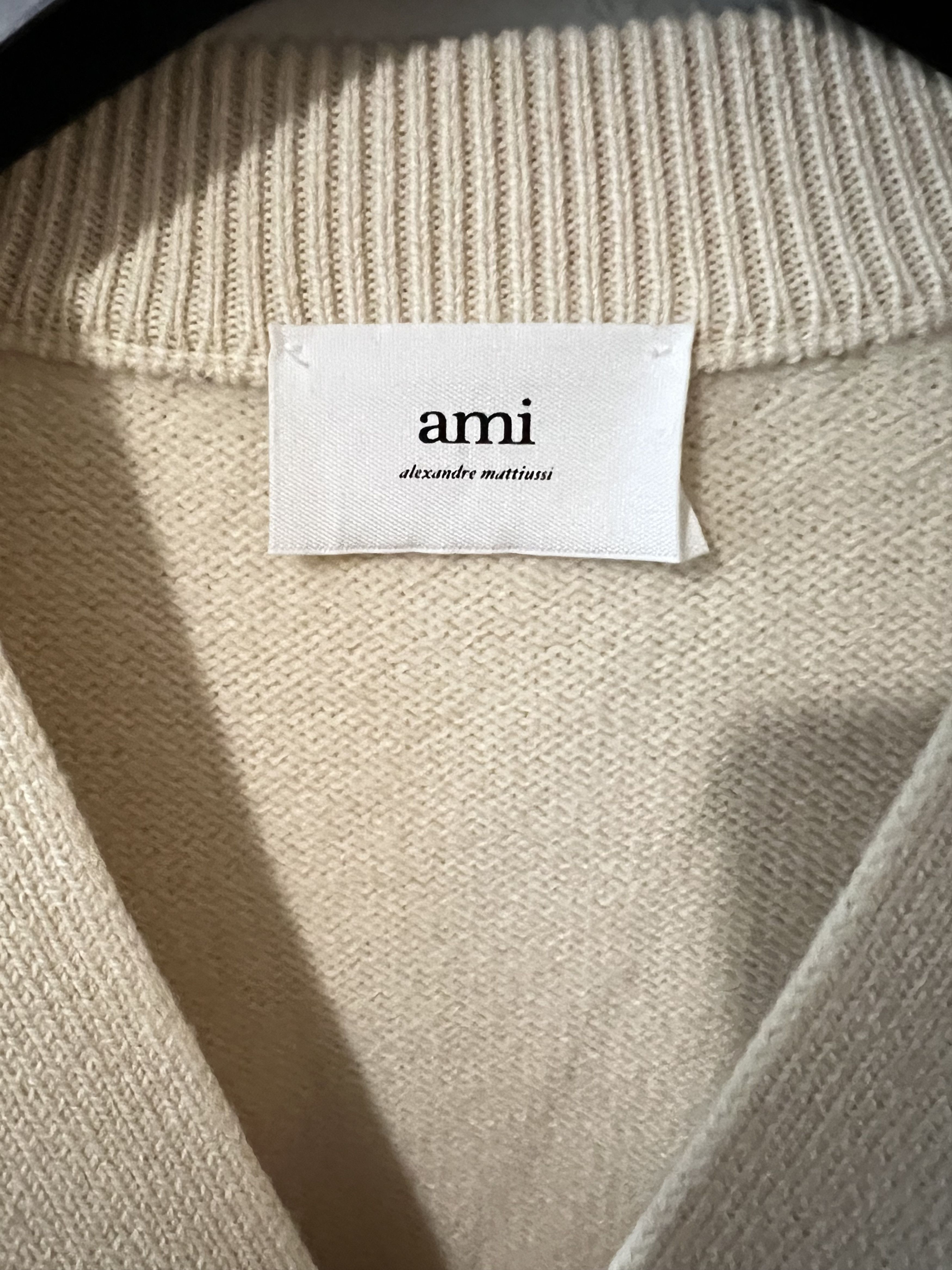AMI AMI Paris Ami de Coeur Cardigan Size US M / EU 48-50 / 2 - 2 Thumbnail
