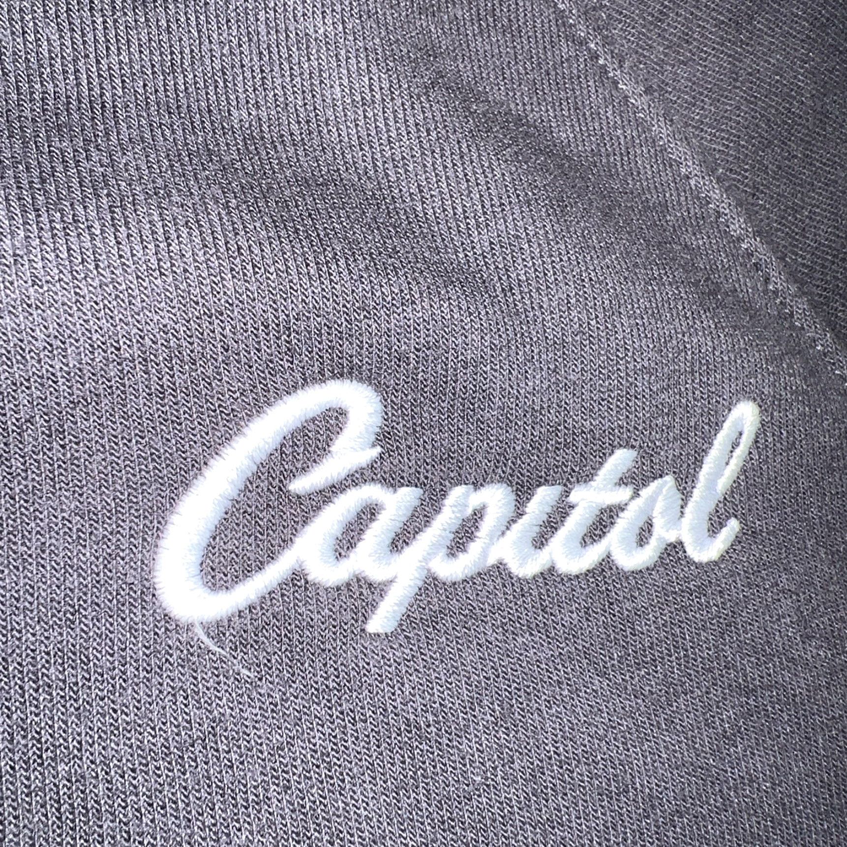 Vintage VINTAGE Capitol Records Logo Sweatshirt 2XL Gray Embroidered Bella & Canvas Men Crew Neck Long Sleeve Pullover Music Cap? Size US XXL / EU 58 / 5 - 3 Thumbnail