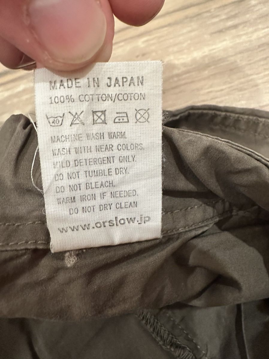 Orslow Orslow New Yorker Cotton Olive Size 2 Size US 30 / EU 46 - 7 Thumbnail