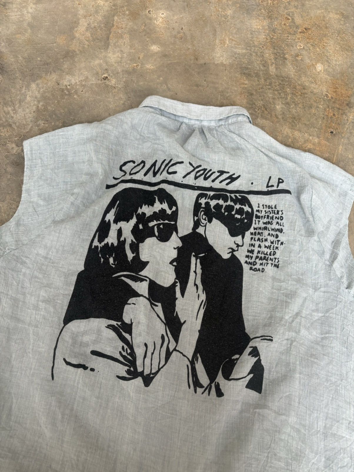 Band Tees × Hysteric Glamour × Japanese Brand Sonic youth Taimi Shirt Size M / US 6-8 / IT 42-44 - 3 Thumbnail