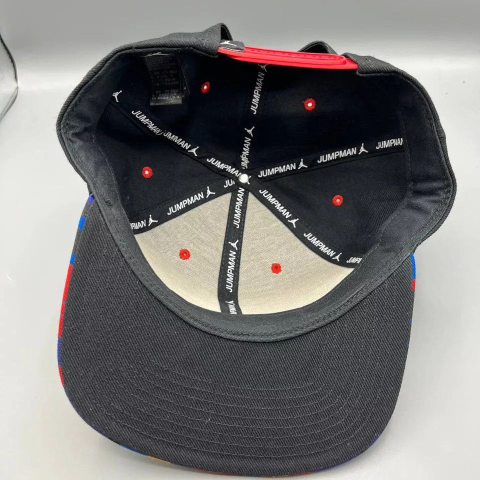 Jordan Brand Air Jordan Hat Men Embroidered Logo Jumpman Snap Back Cap Size ONE SIZE - 4 Thumbnail