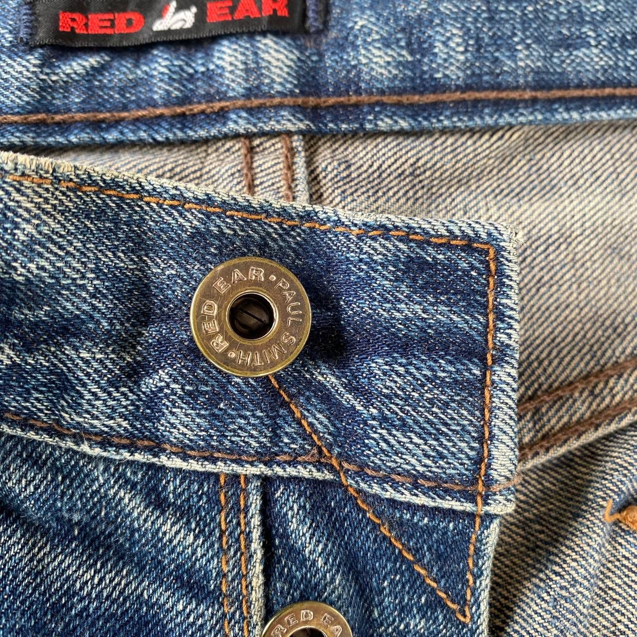 Paul Smith Red Ear BEAUTY DISTRESSED DENIM BY VINTAGE RED EAR X PAULSMITH Size US 29 - 17 Thumbnail