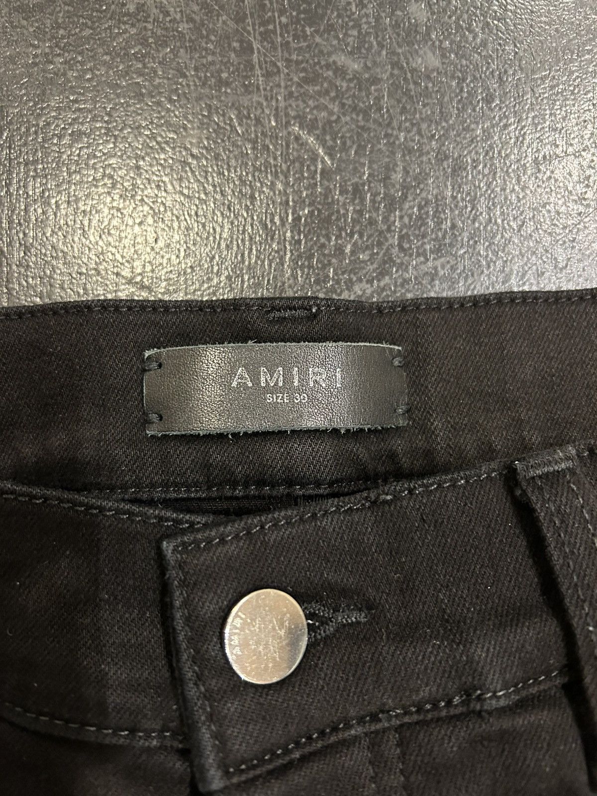 Amiri Amiri Black Denim Jeans Size US 30 / EU 46 - 3 Thumbnail