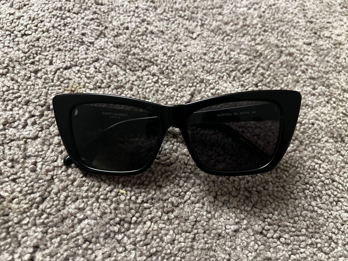 image of YVES Saint Laurent YSL Sunglasses Sl Mica 276 in Black, Women's