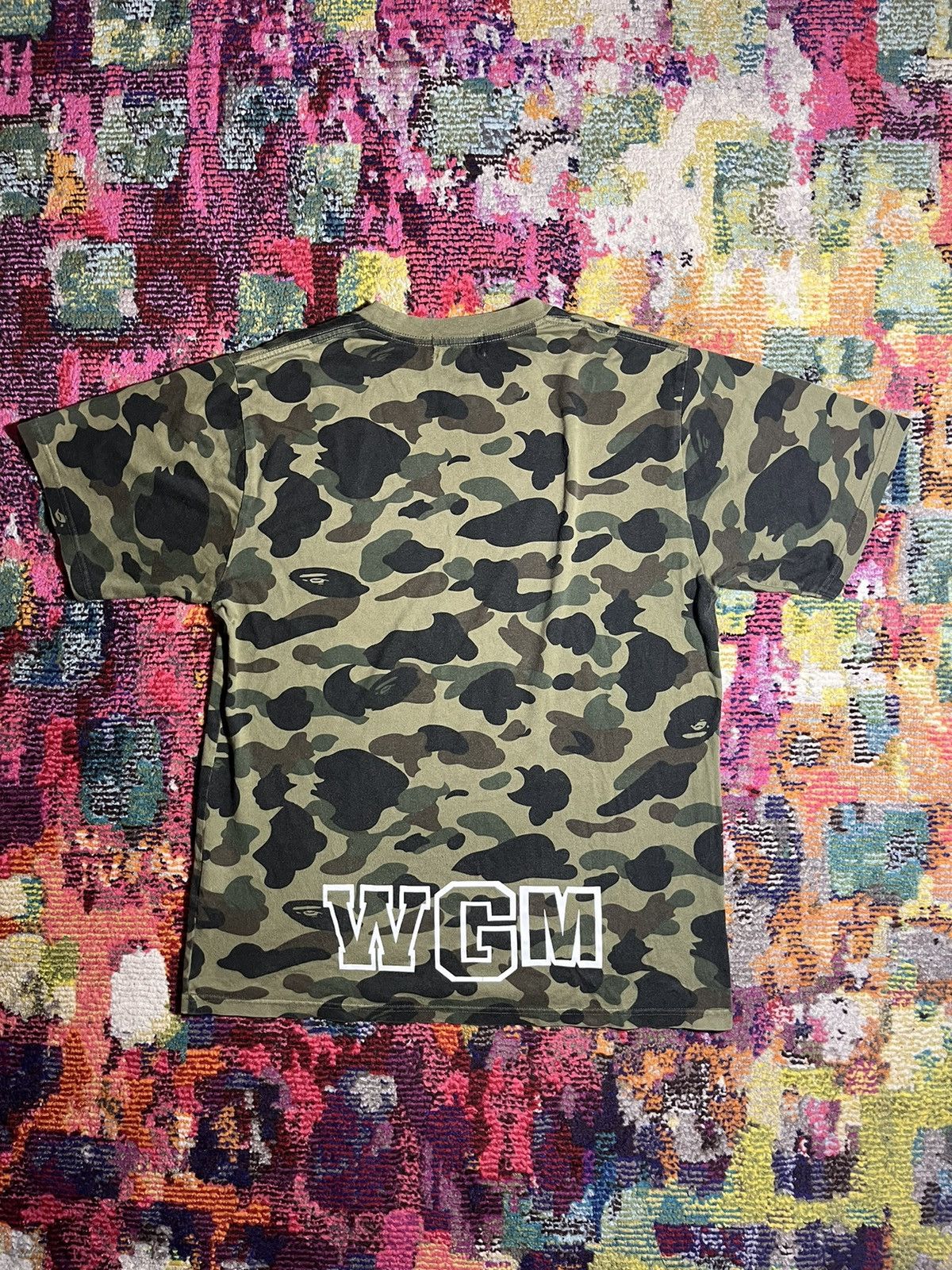 Bape Bape Green Shark Face Shirt Large Size US L / EU 52-54 / 3 - 2 Thumbnail