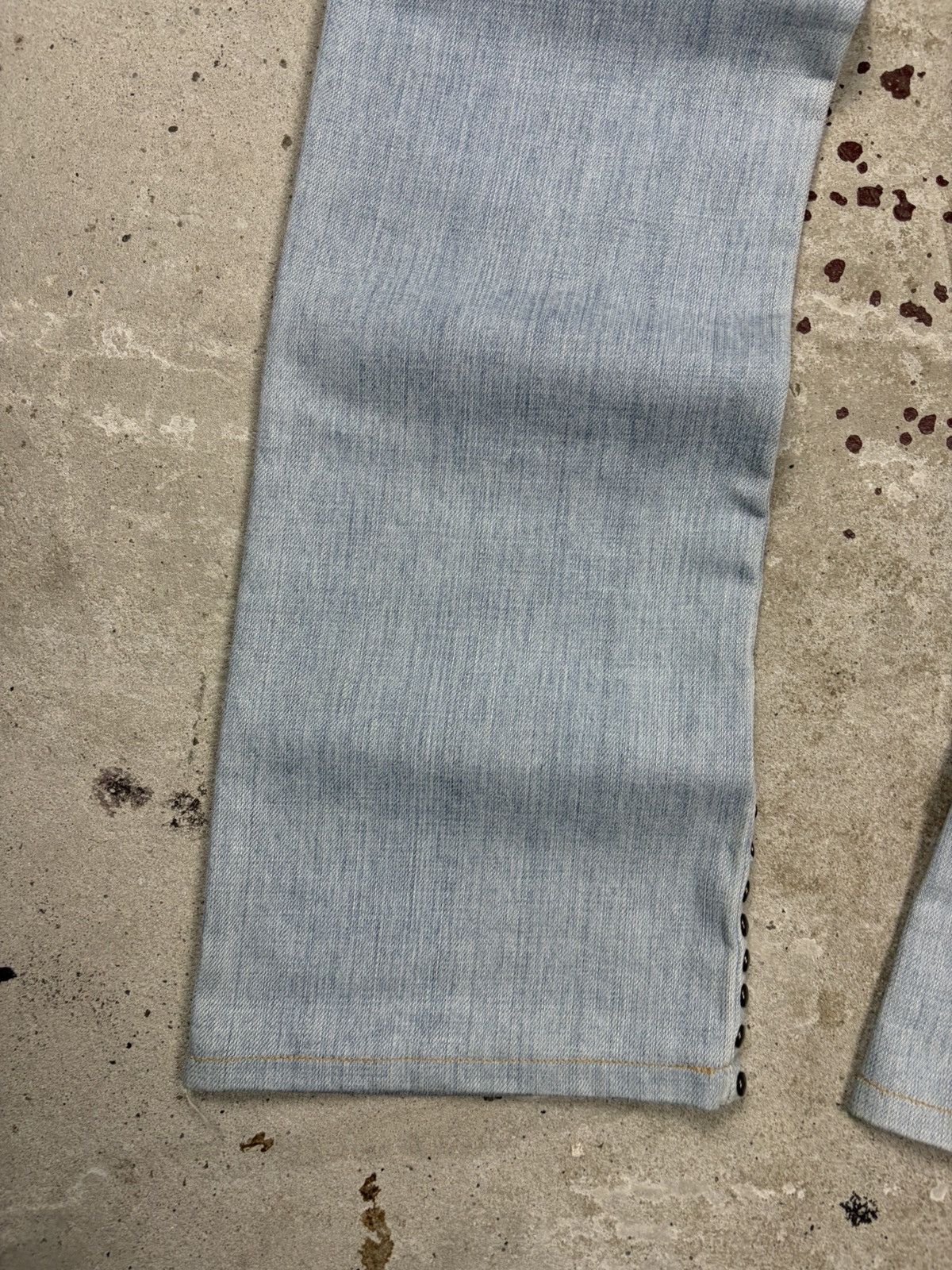 Dolce & Gabbana SS 2006 Dolce & Gabbana Studded Distressed Style Bootcut Size 28" / US 6 / IT 42 - 20 Thumbnail